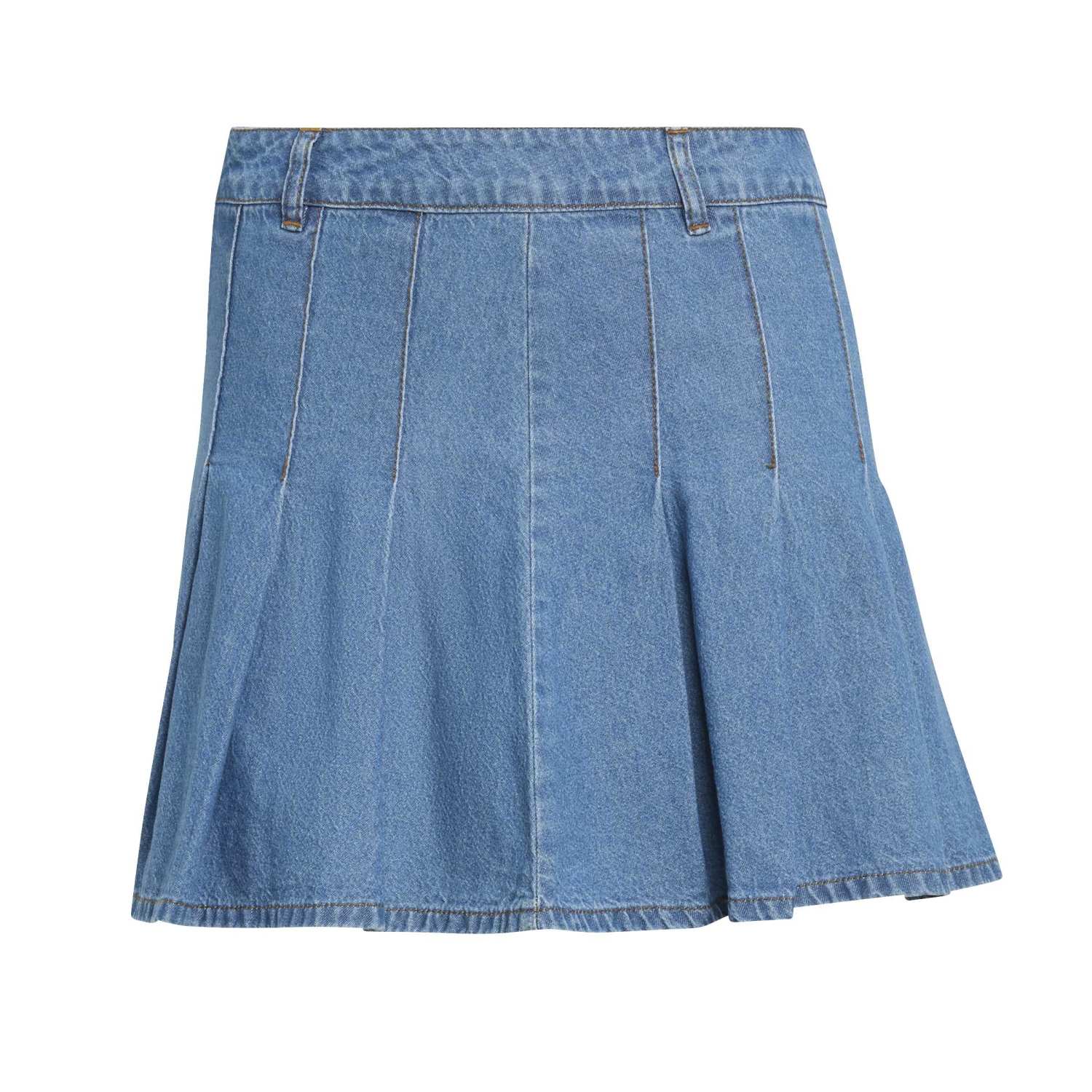 adidas Kadın Mavi Denim Pileli Etek KD5523