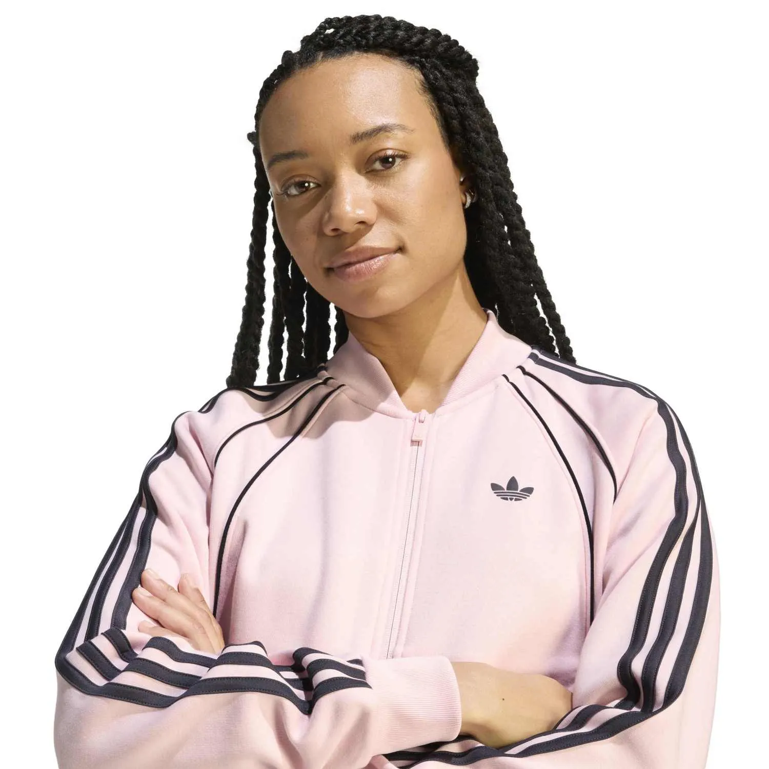 adidas Kadın Pembe Eşofman Üstü KD6376 - Görsel 3