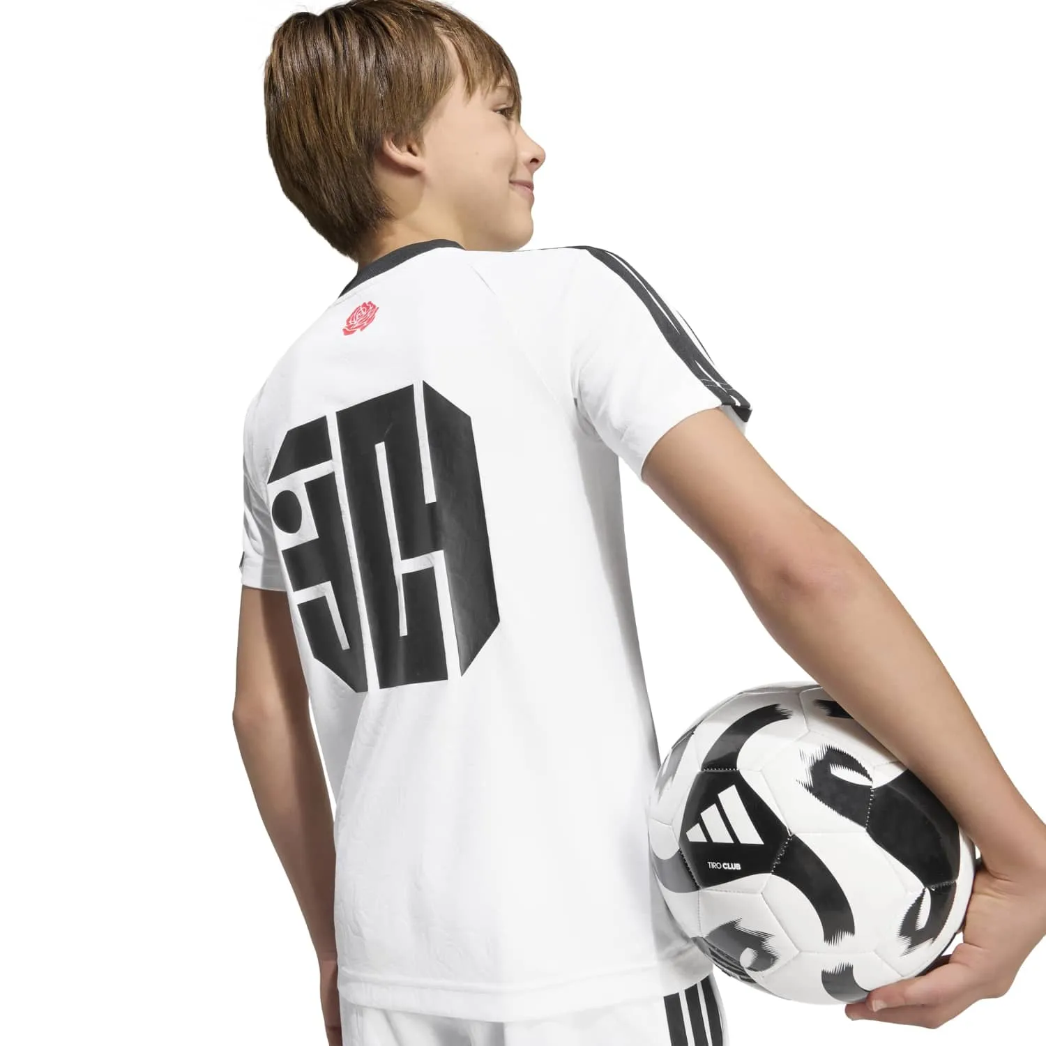 adidas Çocuk White Lamine Yamal Training Tişört KD6433 - Görsel 3