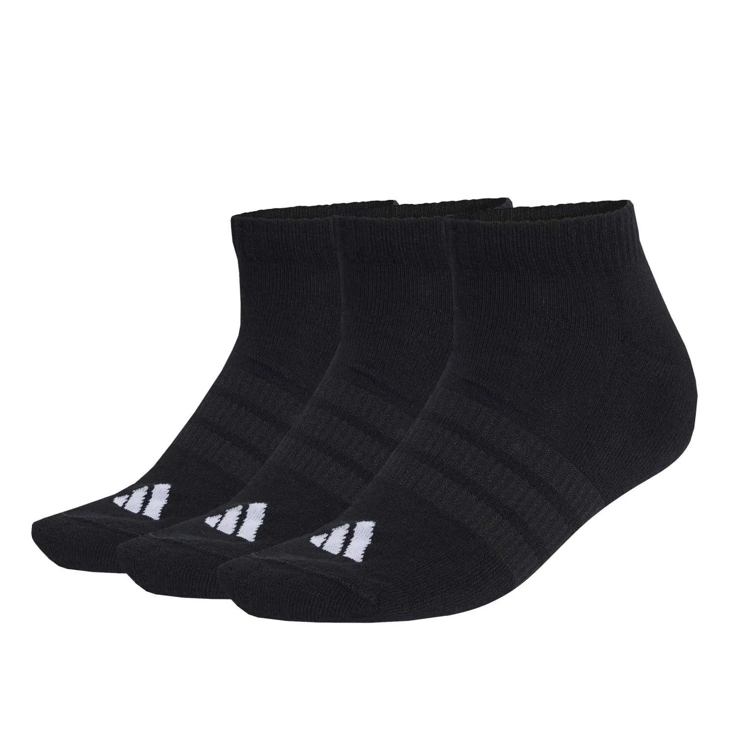 adidas Unisex 3'lü Siyah Bileksiz Çorap KD6720