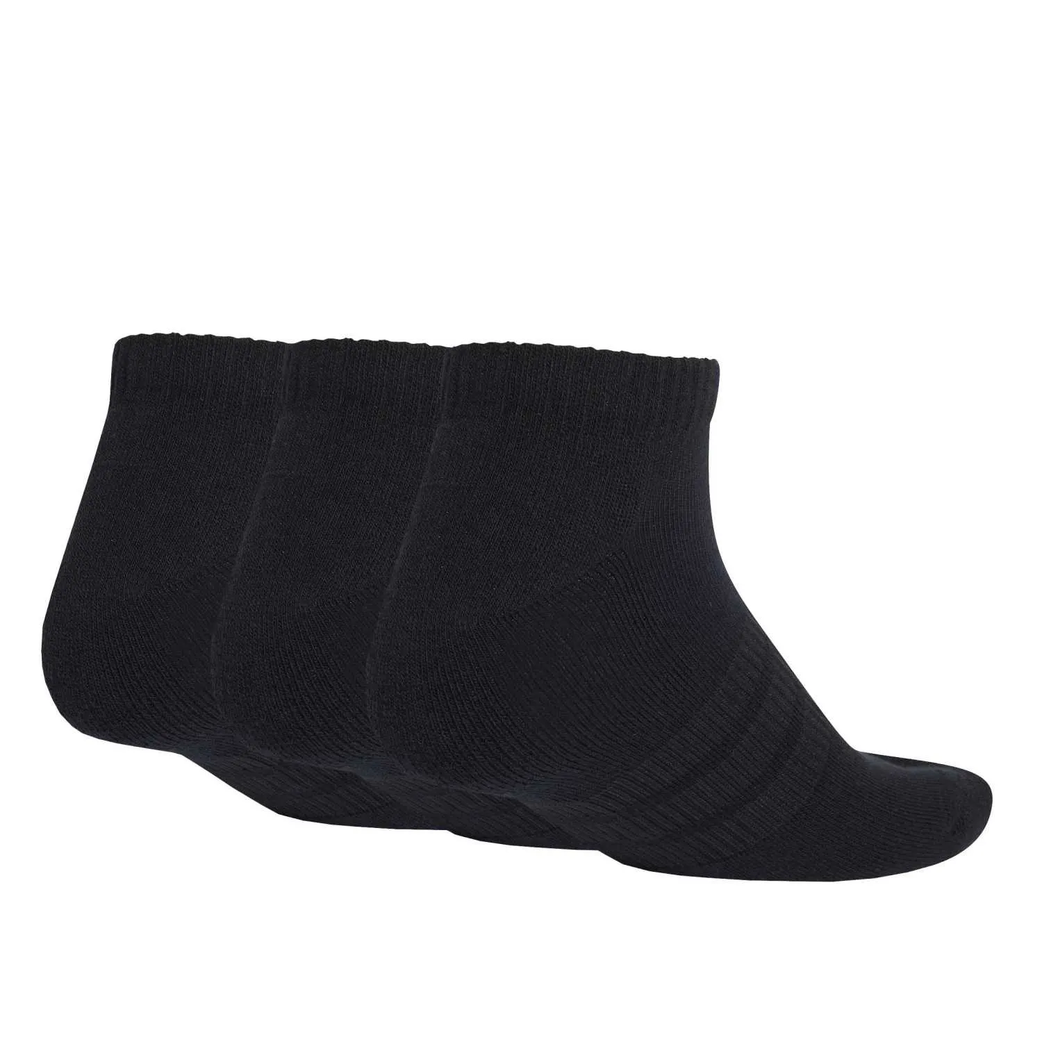 adidas Unisex 3'lü Siyah Bileksiz Çorap KD6720 - Görsel 2