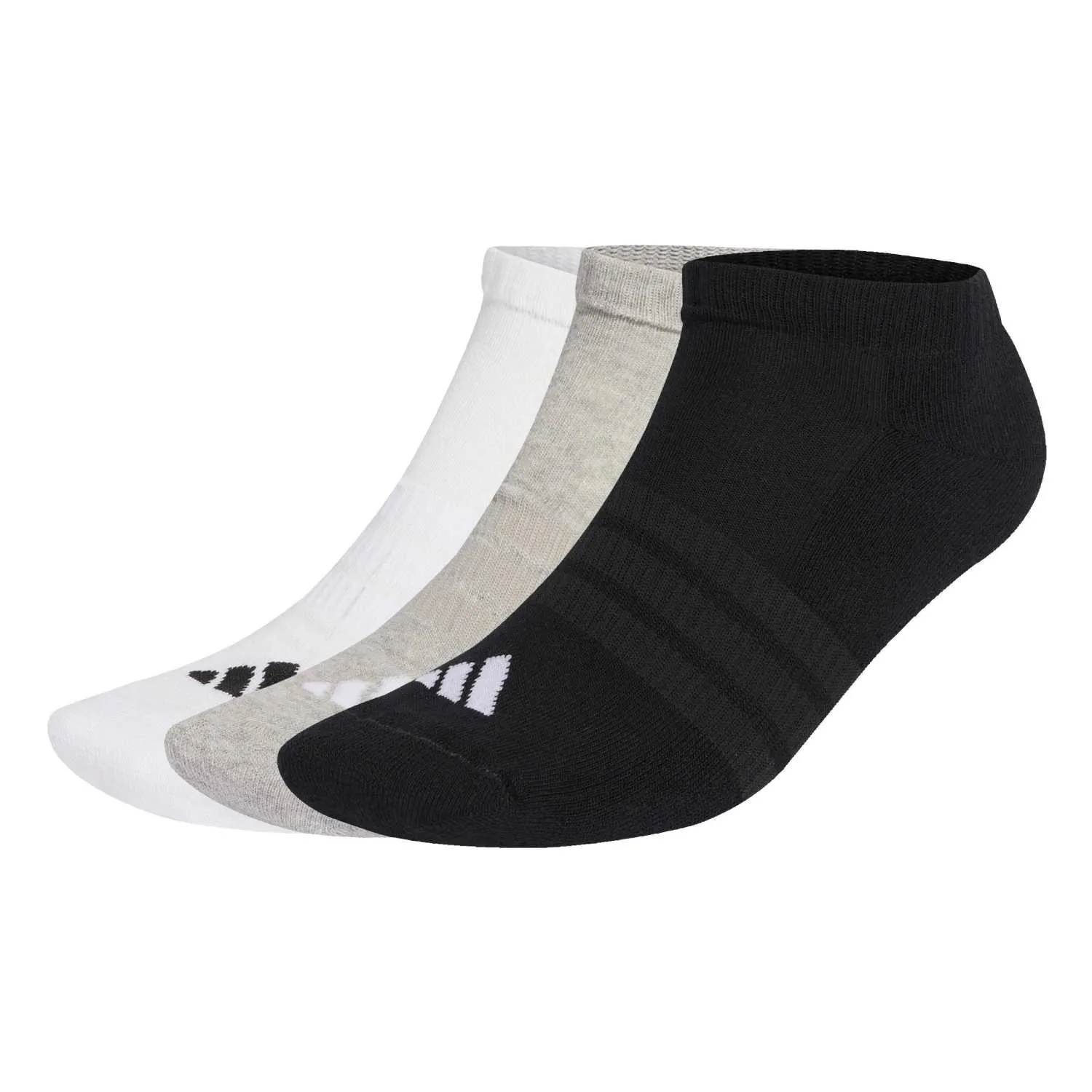 adidas Unisex 3'lü Yastıklamalı Bileksiz Çorap KD6721
