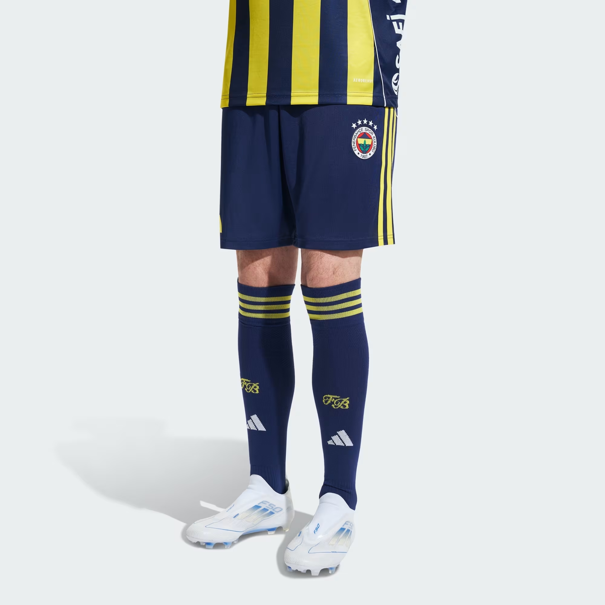 Adidas Çubuklu Fenerbahçe Forması 25/26 İç Saha KD7280