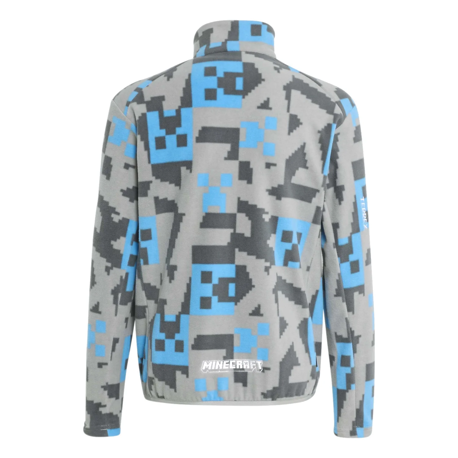 adidas Çocuk Minecraft Fermuarlı Polar Ceket KD8747 - Görsel 3
