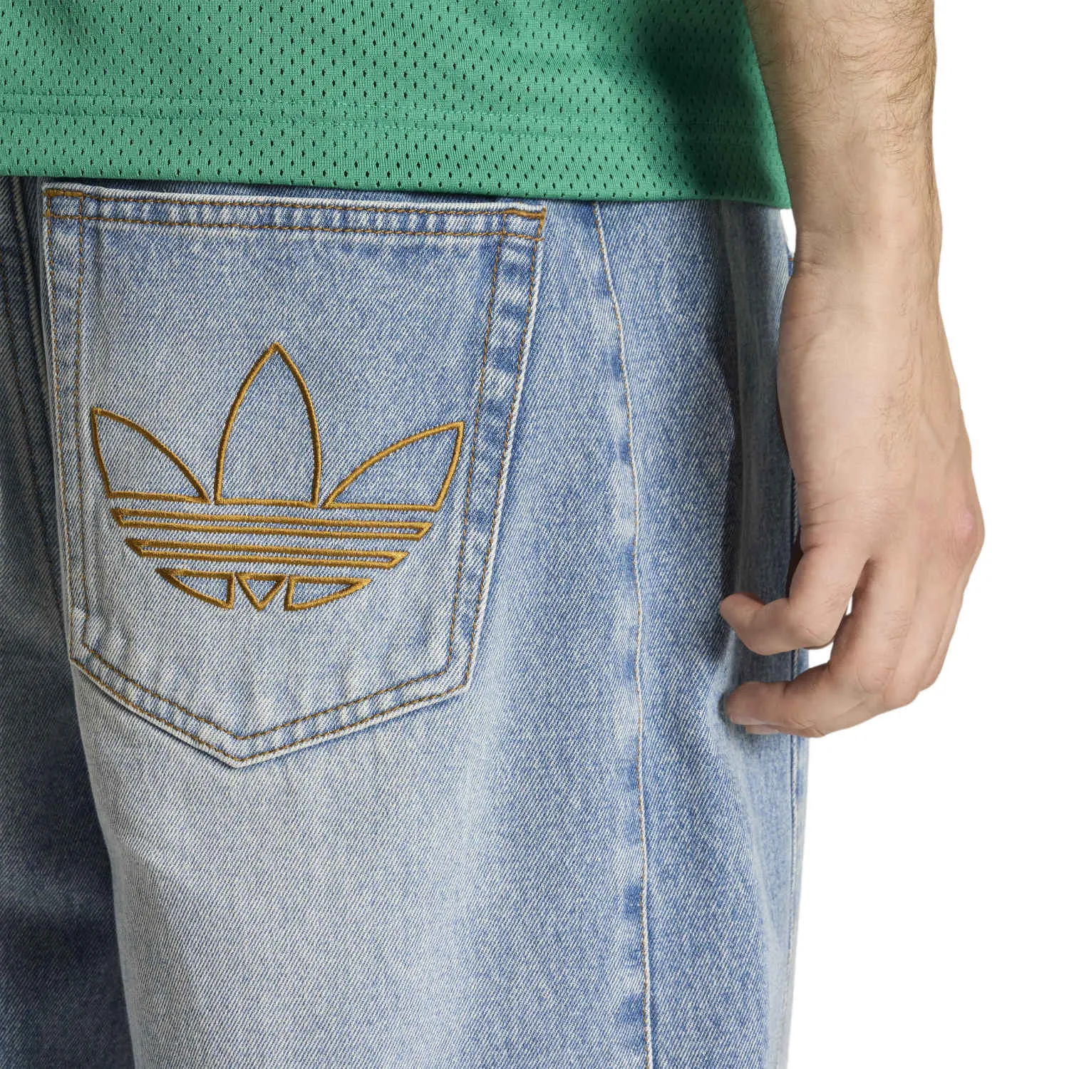 adidas Erkek Denim Pantolon KE0112 - Görsel 4
