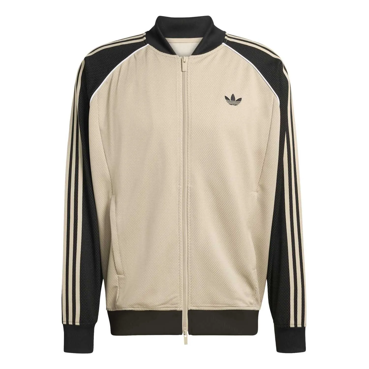 adidas Erkek Bej File Eşofman Üstü KE0114 - Görsel 1