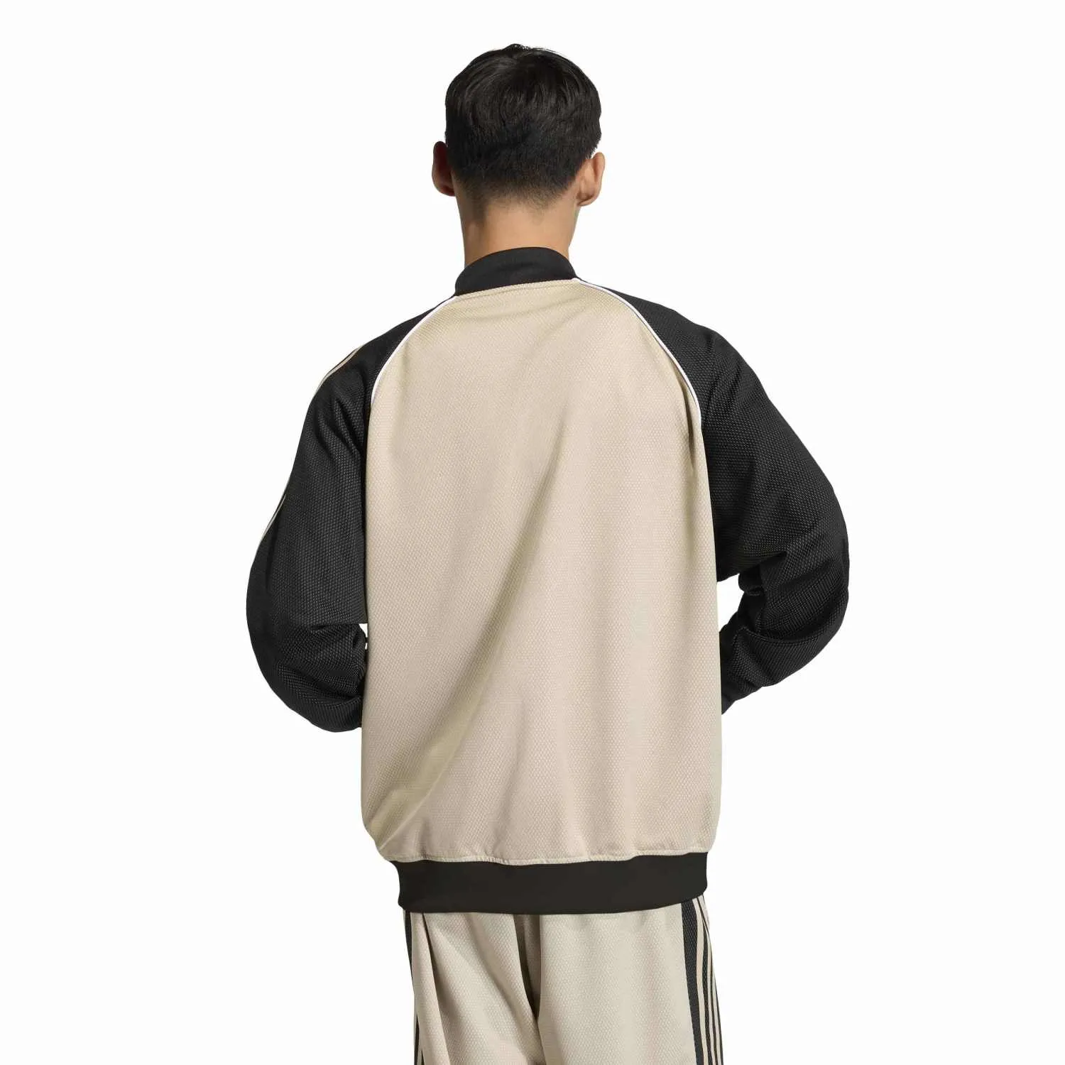 adidas Erkek Bej File Eşofman Üstü KE0114 - Görsel 5