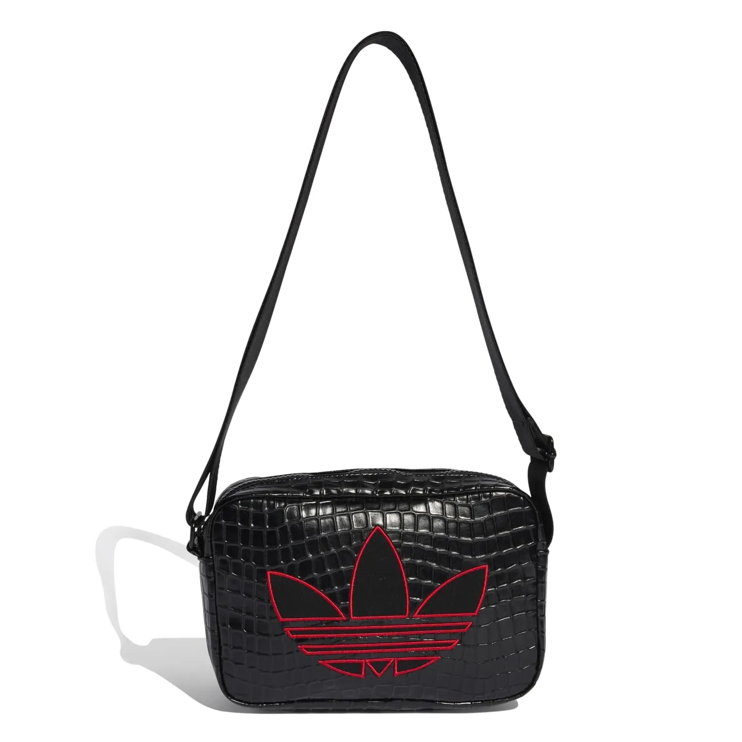 adidas Kadın Siyah Croco Mini Çanta KE0685 - Görsel 1