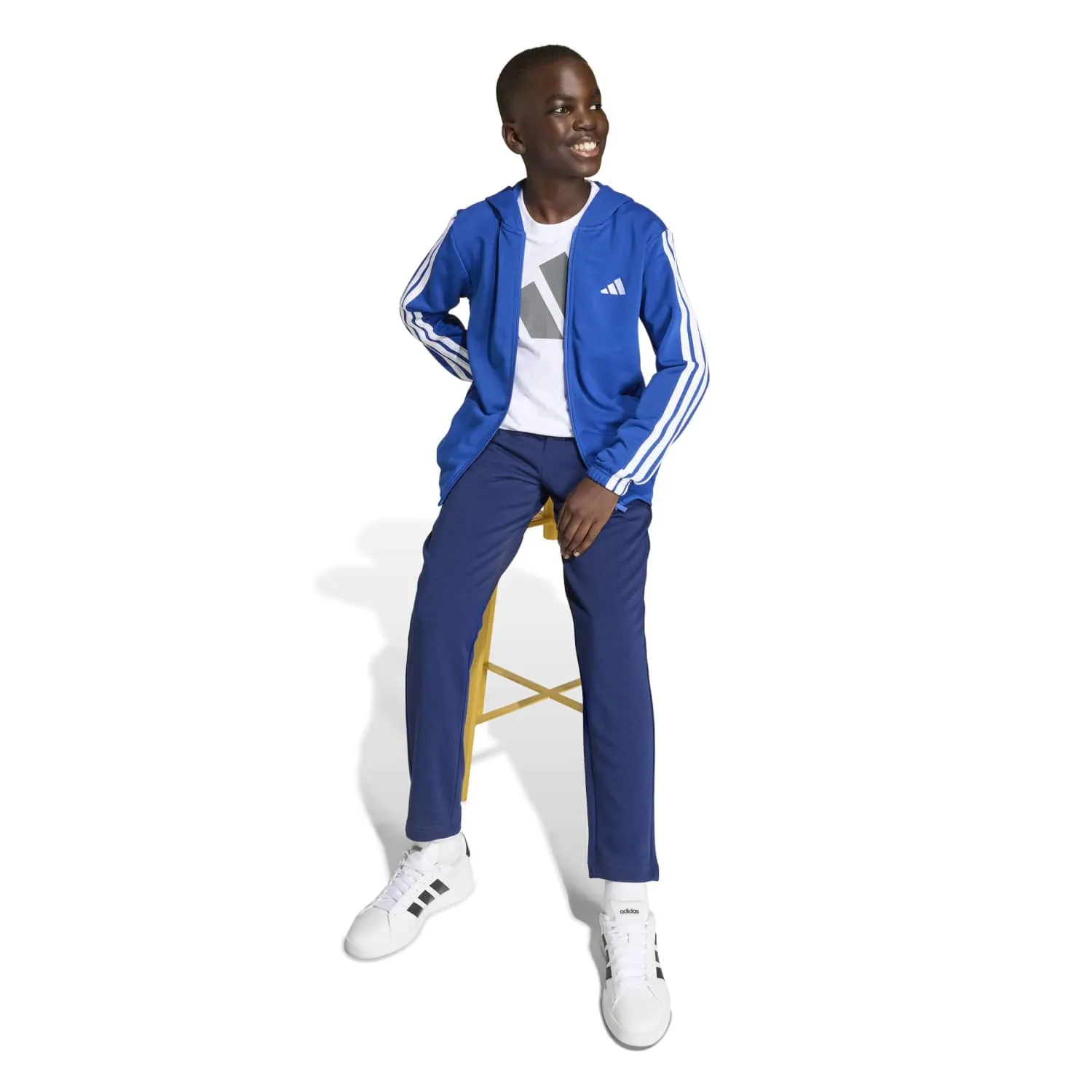 adidas Çocuk Mavi Essentials Eşofman Takımı KE0990 - Görsel 4