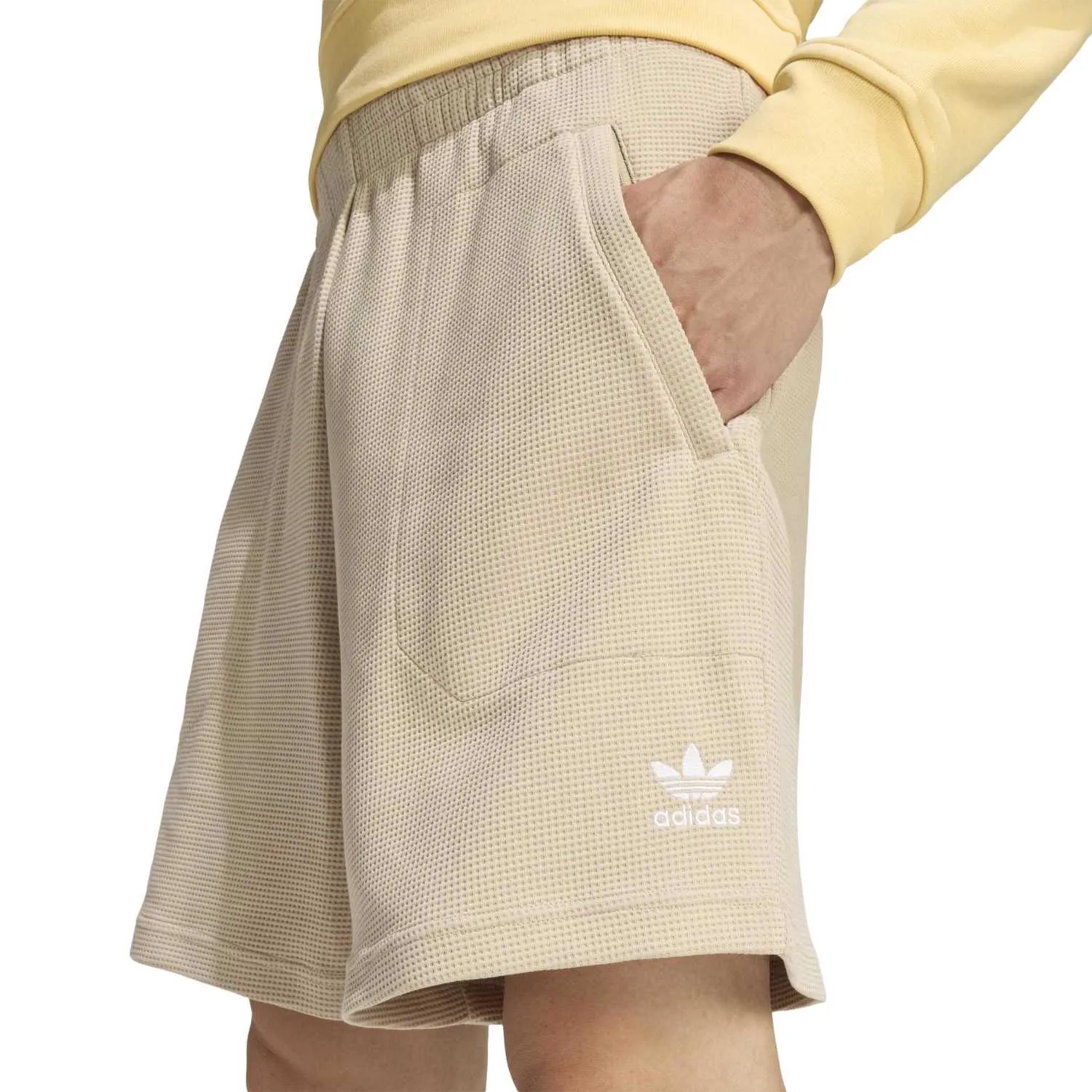 adidas Erkek Trefoil Essentials Waffle Şort KE1176 - Görsel 4