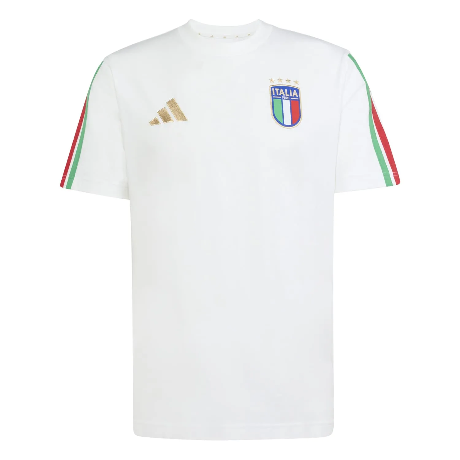 adidas Figc Dna Tee Erkek Spor T-shirt KE1217 - Görsel 1
