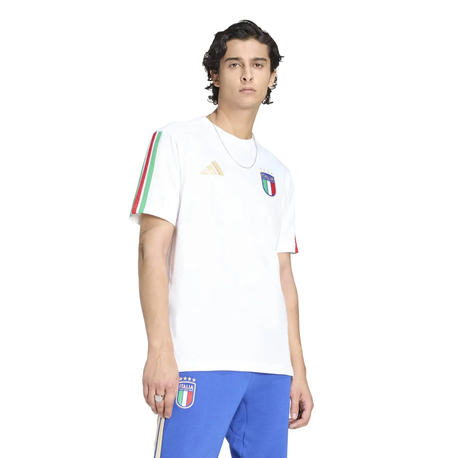 adidas Figc Dna Tee Erkek Spor T-shirt KE1217 - Görsel 2