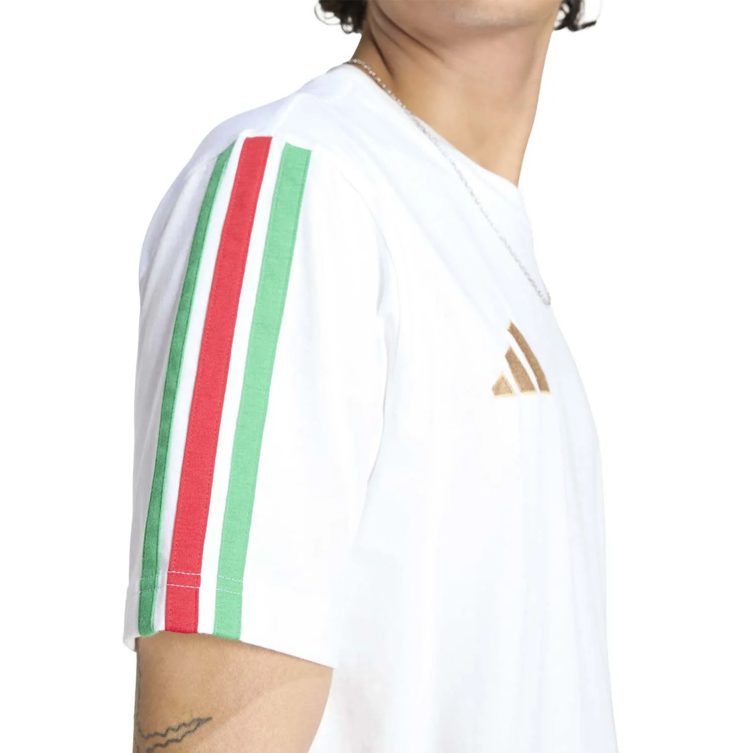 adidas Figc Dna Tee Erkek Spor T-shirt KE1217 - Görsel 3