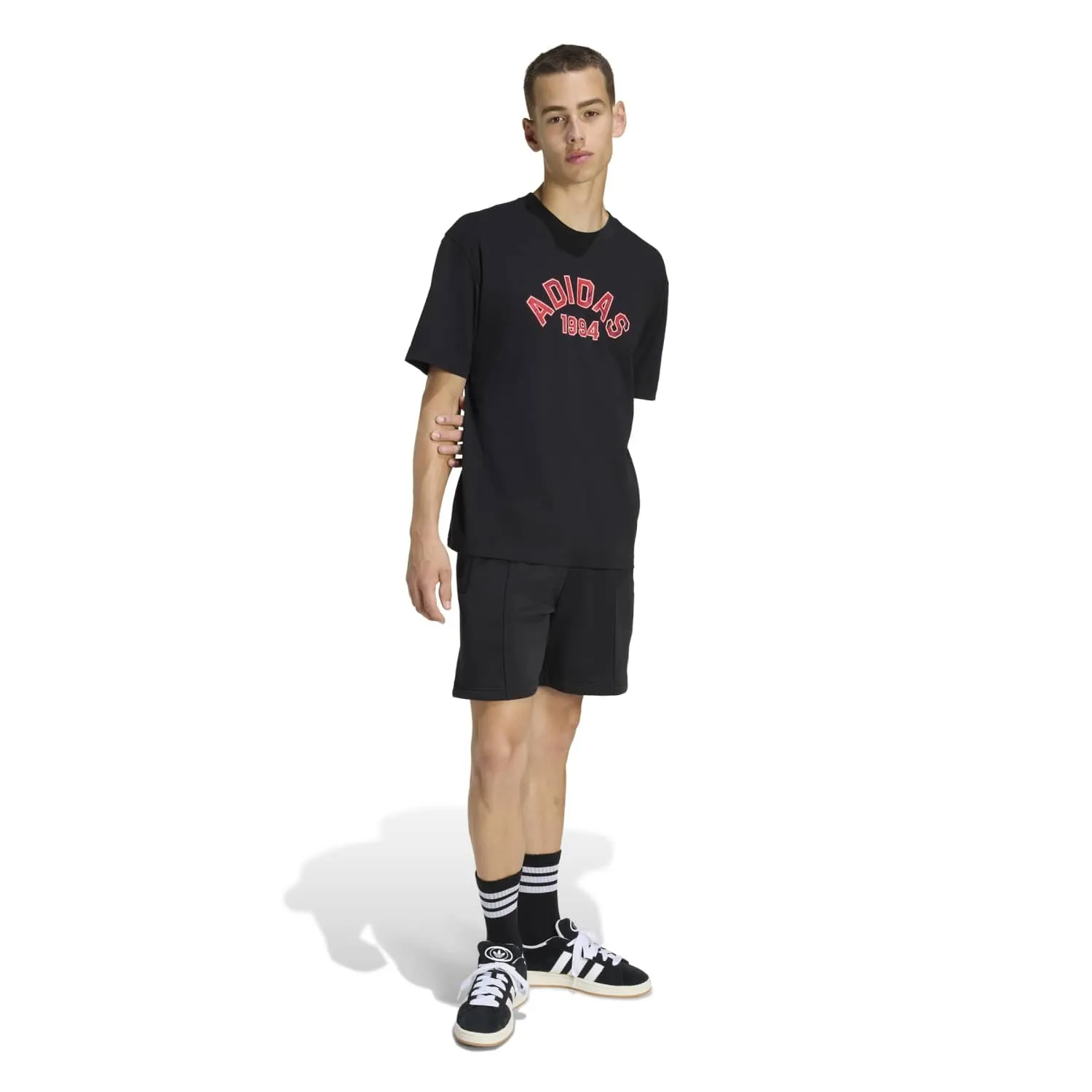 Adidas Originals Collegiate Logo Siyah T-shirt KE2250 - Görsel 2
