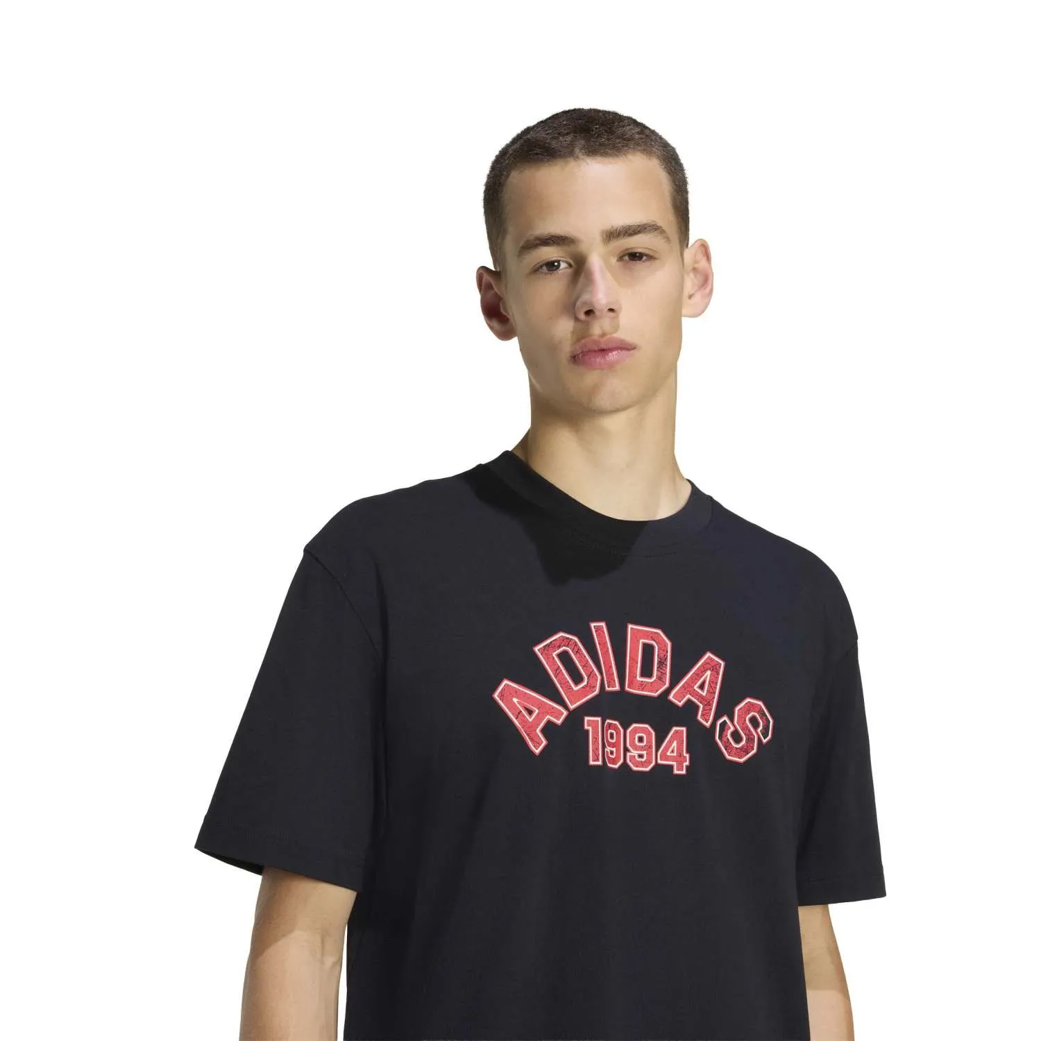 Adidas Originals Collegiate Logo Siyah T-shirt KE2250 - Görsel 4