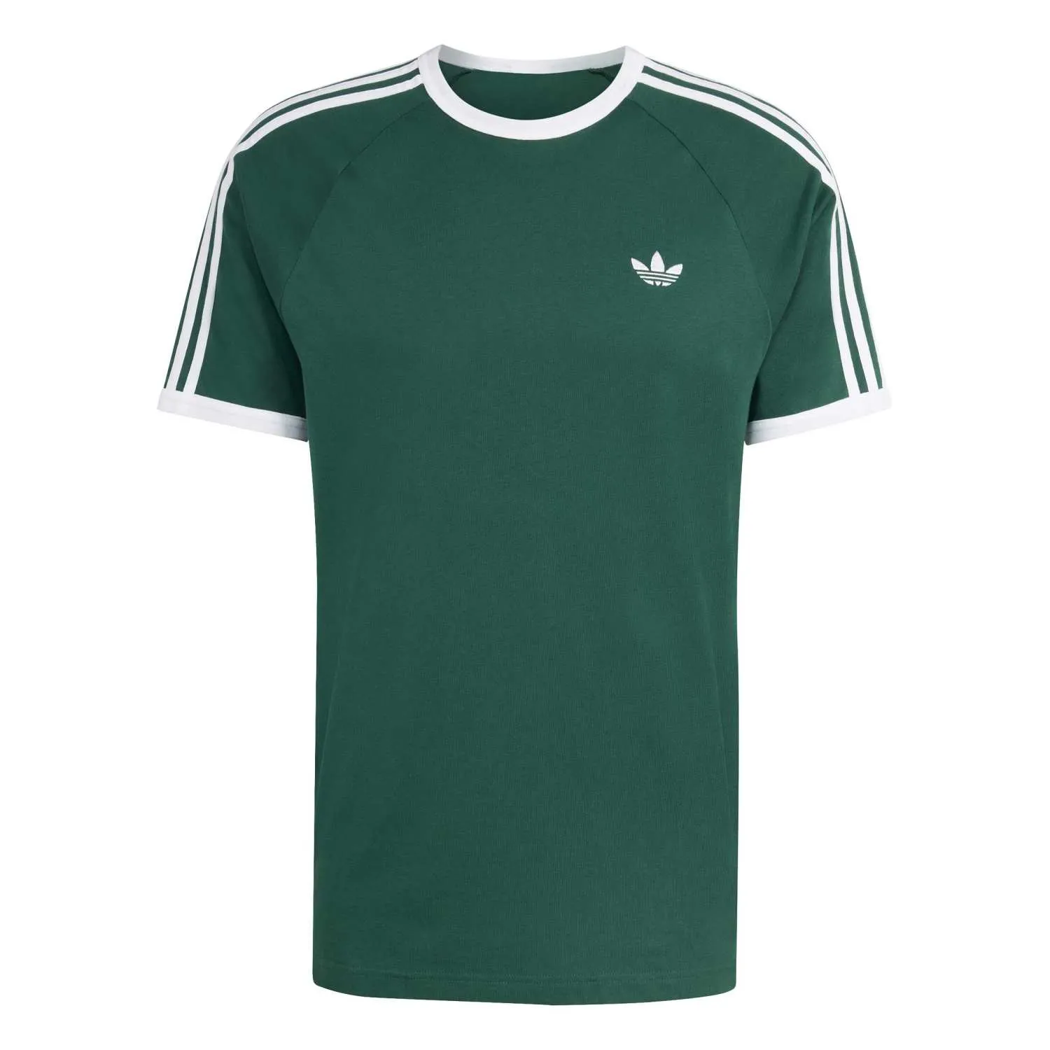 adidas Erkek 3 Şeritli Yeşil Tişört KE3534 - Görsel 1