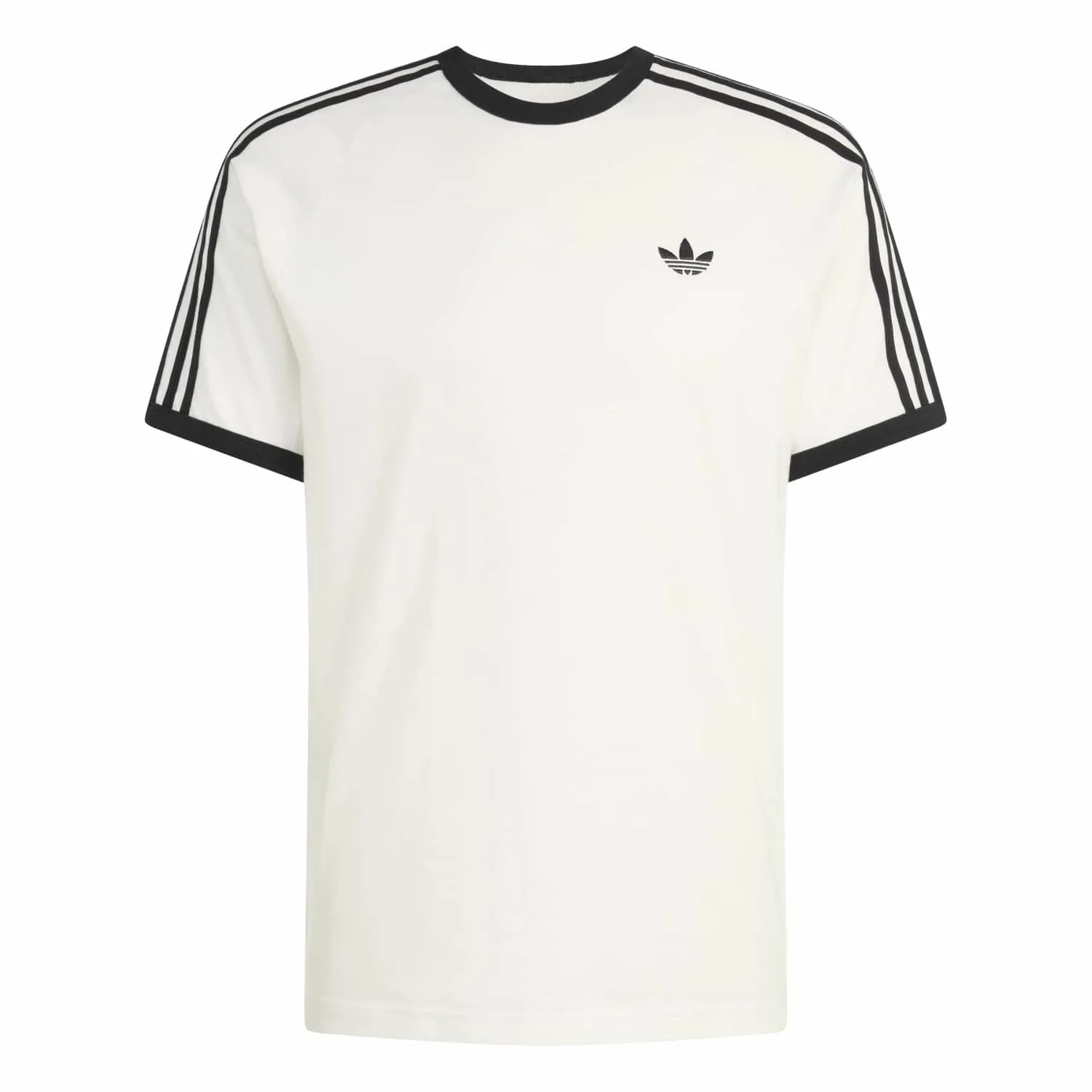 adidas Erkek 3 Şeritli Beyaz Tişört KE3537 - Görsel 1