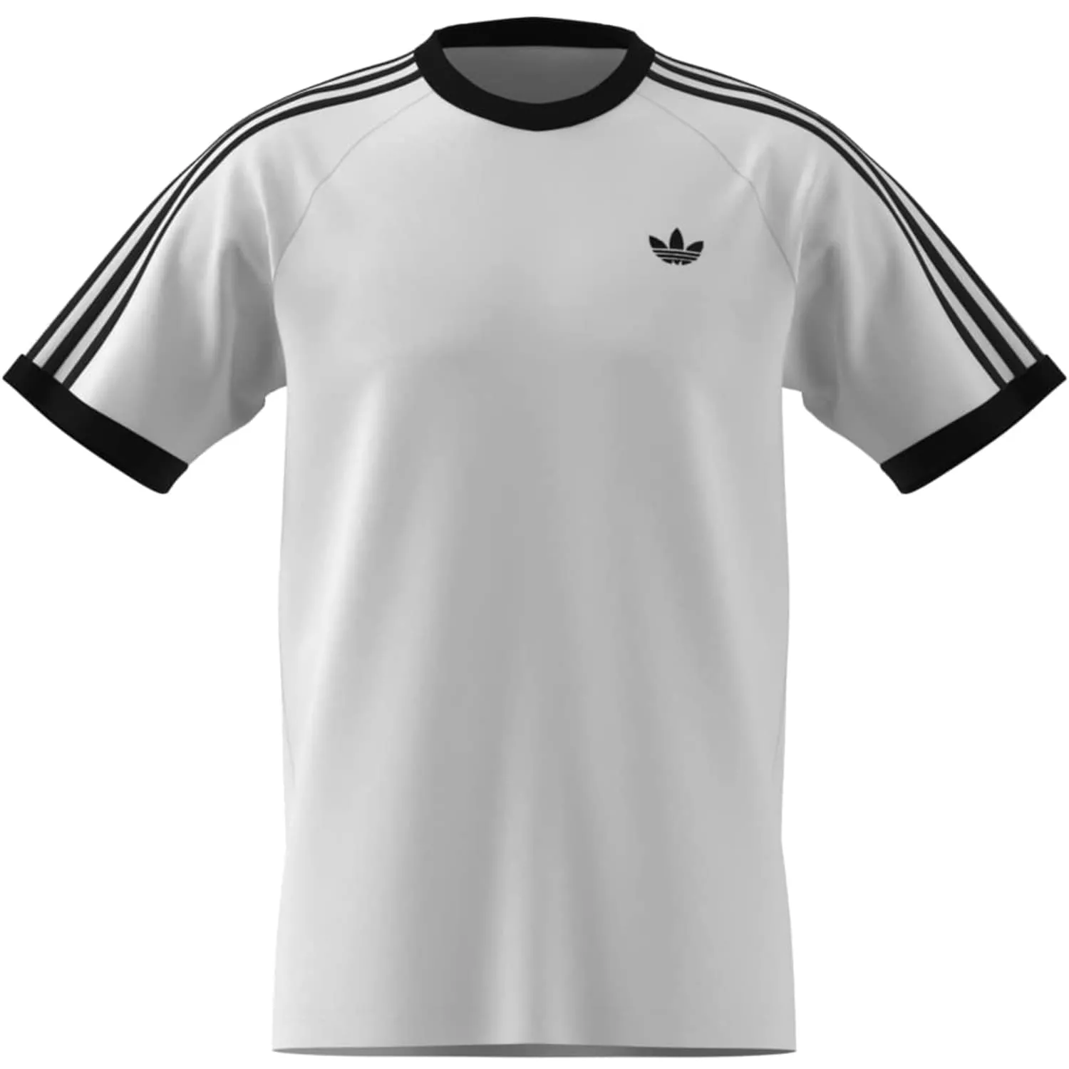 adidas Erkek 3 Şeritli Beyaz Tişört KE3537 - Görsel 6