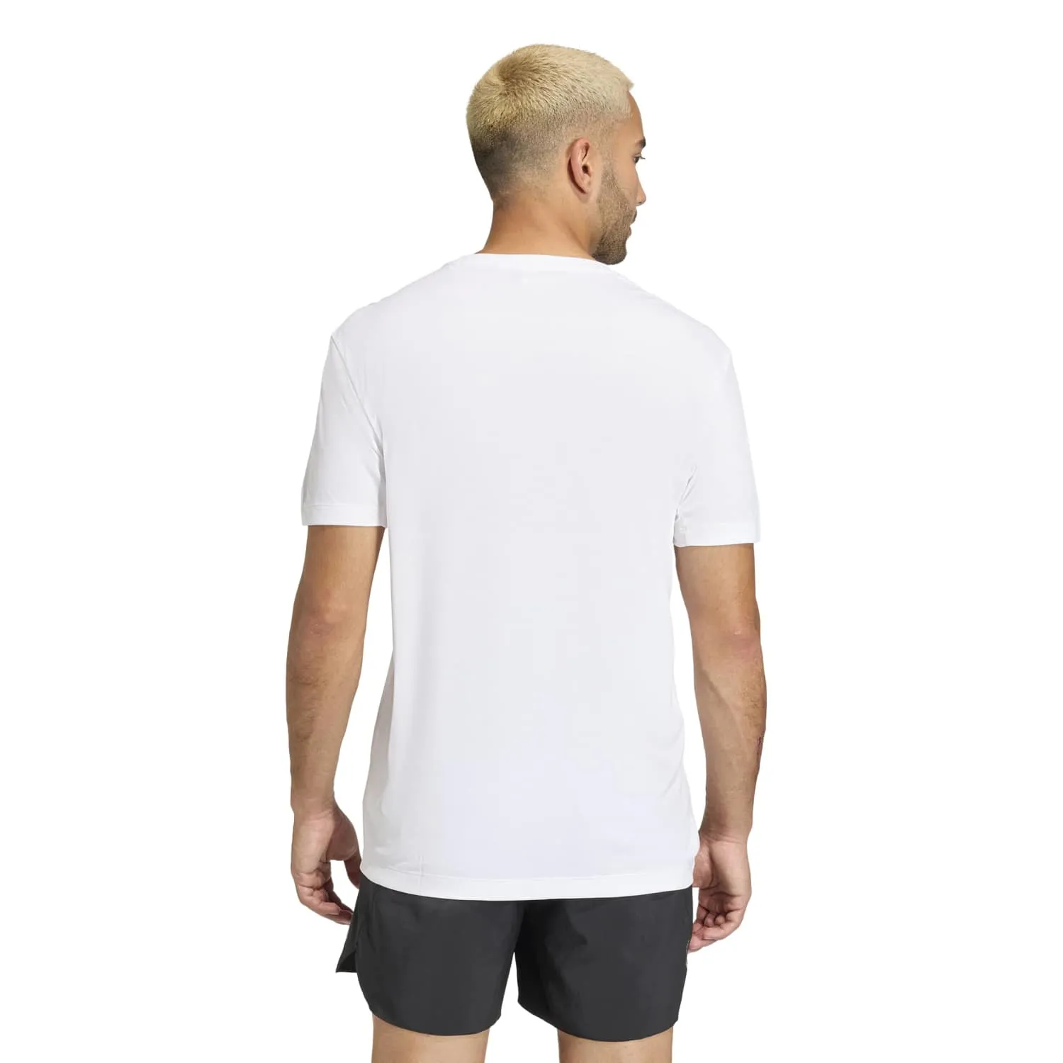 adidas Erkek Running Essential Brand Love Tişört KE3547 - Görsel 5