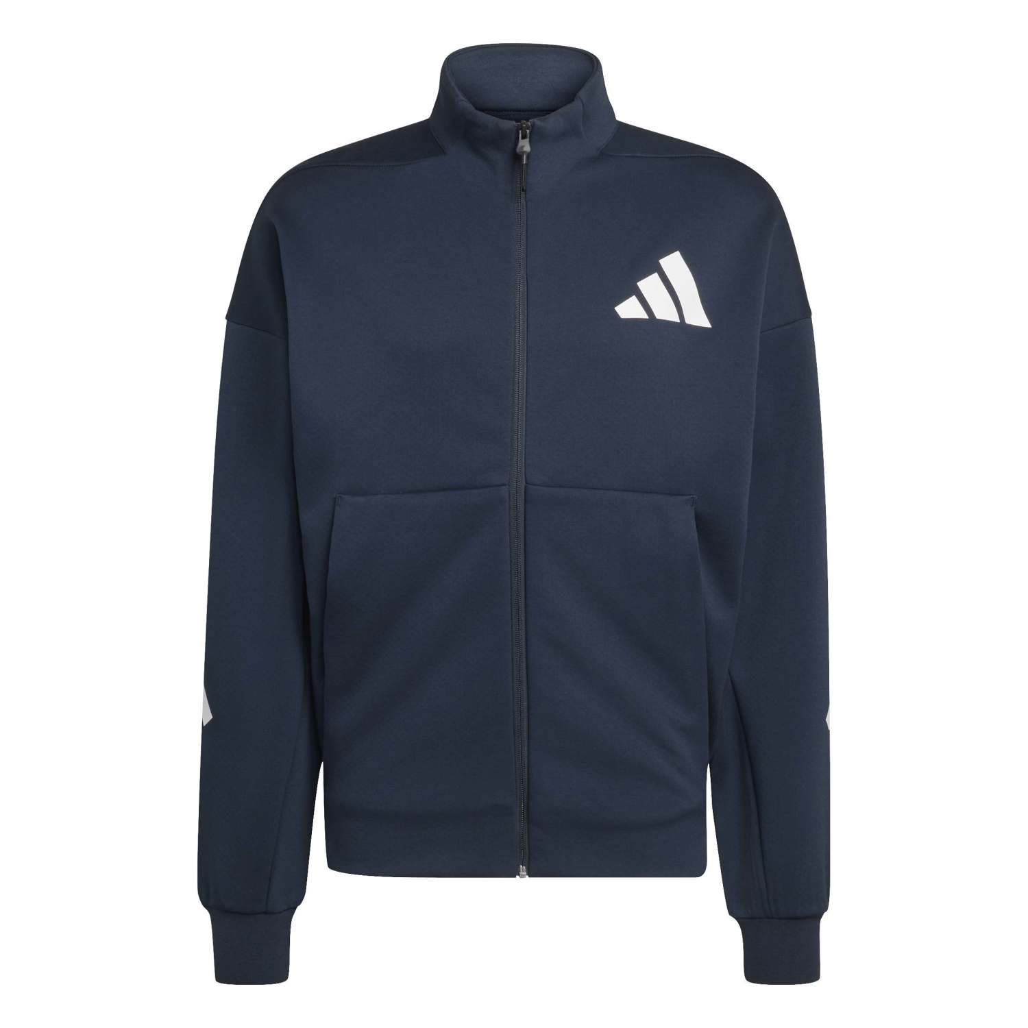 adidas Erkek ZNE Mavi Eşofman Üstü KE4716