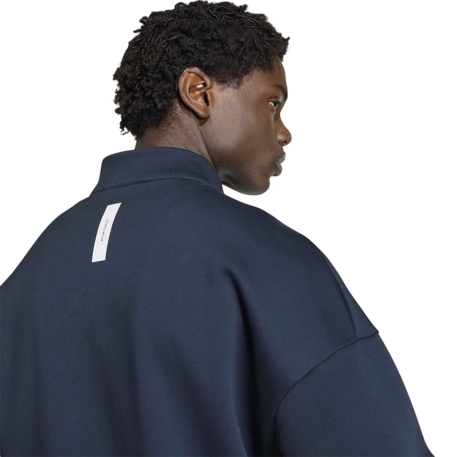 adidas Erkek ZNE Mavi Eşofman Üstü KE4716 - Görsel 7