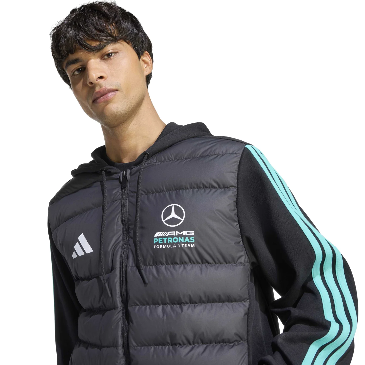 adidas Erkek Mercedes Dna Formula Mont KE5911 - Görsel 5