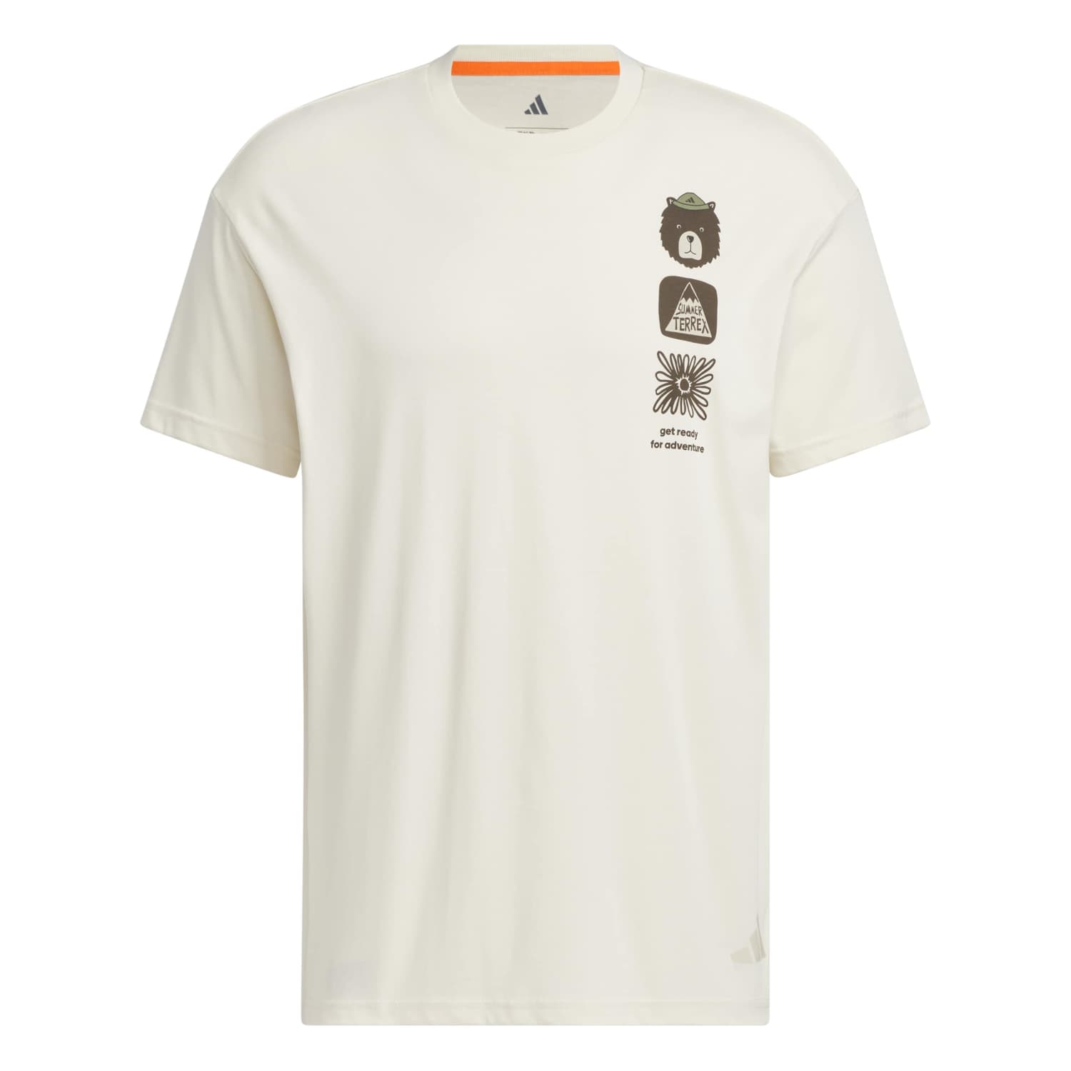 adidas Erkek TERREX MT GFX Beyaz Tişört KE7078