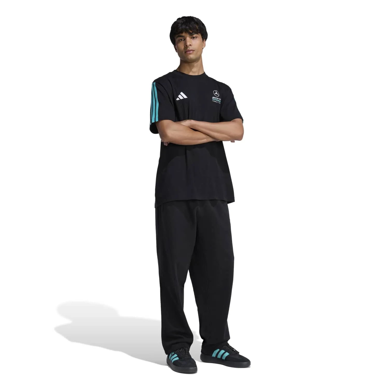 Adidas Erkek Mer Dna Tee M Siyah Tişört KE8161 - Görsel 2