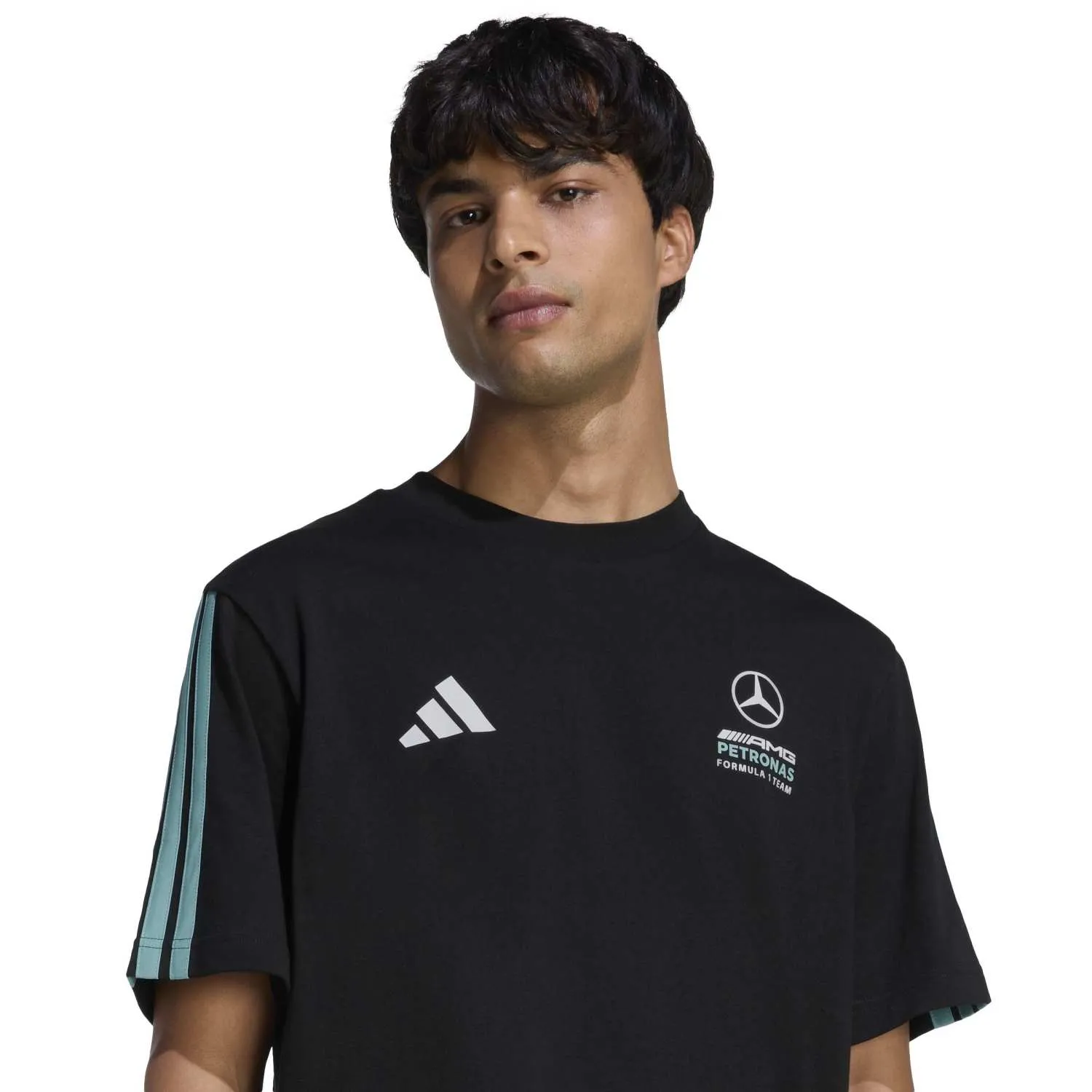 Adidas Erkek Mer Dna Tee M Siyah Tişört KE8161 - Görsel 4