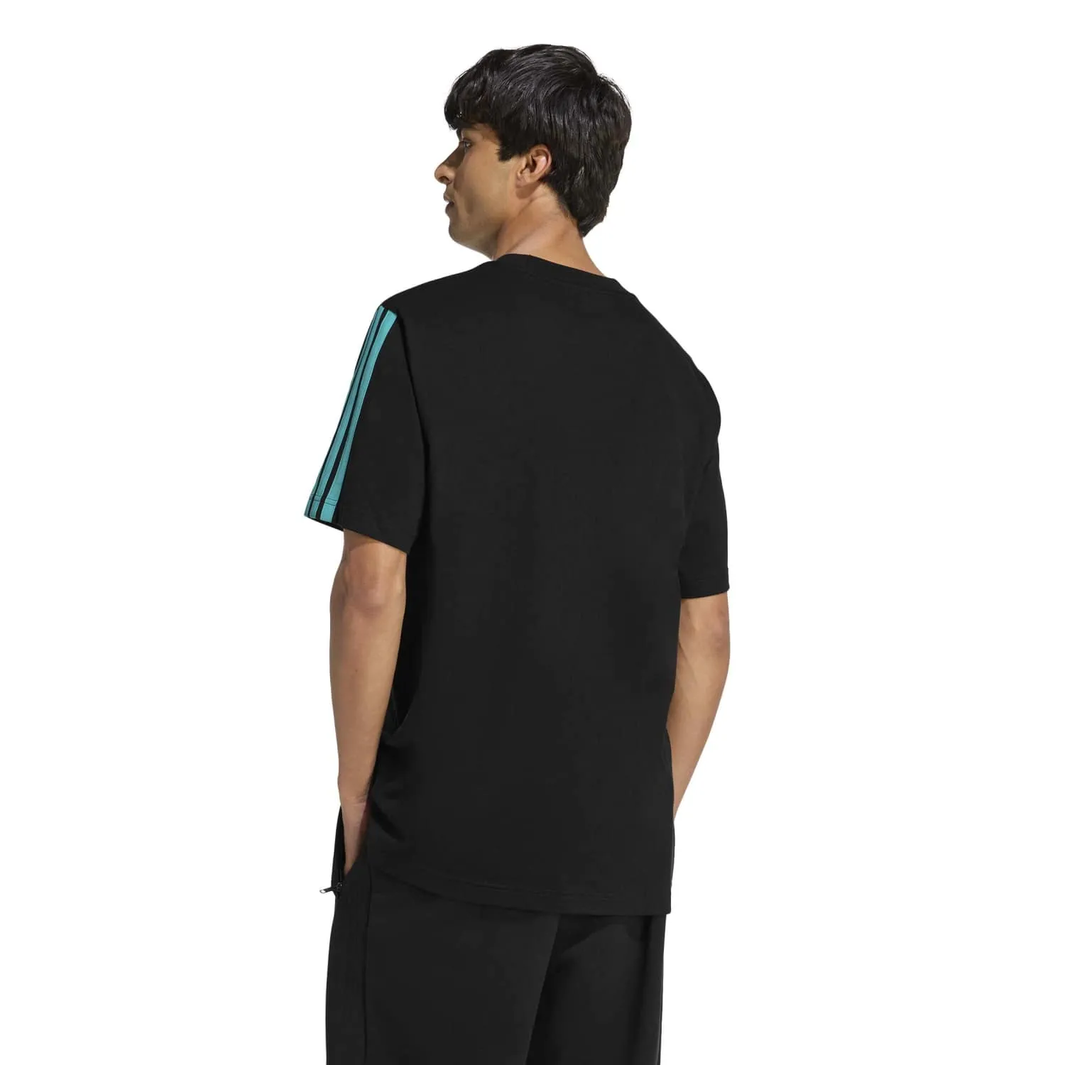 Adidas Erkek Mer Dna Tee M Siyah Tişört KE8161 - Görsel 5