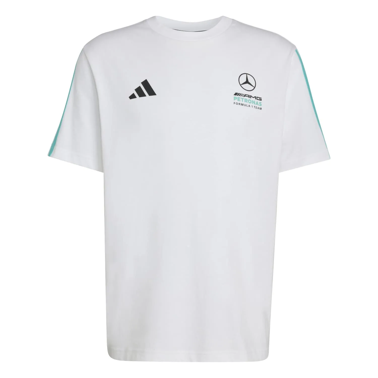 adidas Erkek MER DNA TEE M Beyaz Tişört KE8162 - Görsel 1