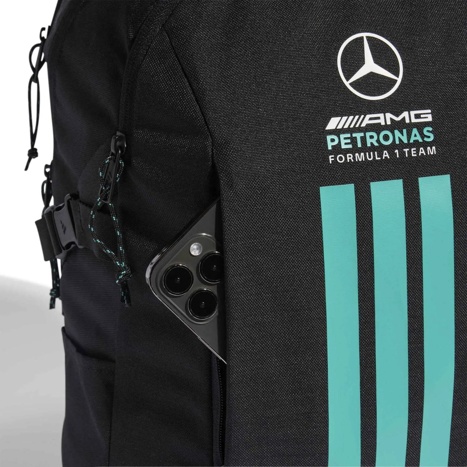 adidas Mercedes DNA 3 Şeritli Sırt Çantası KF1774 - Görsel 3