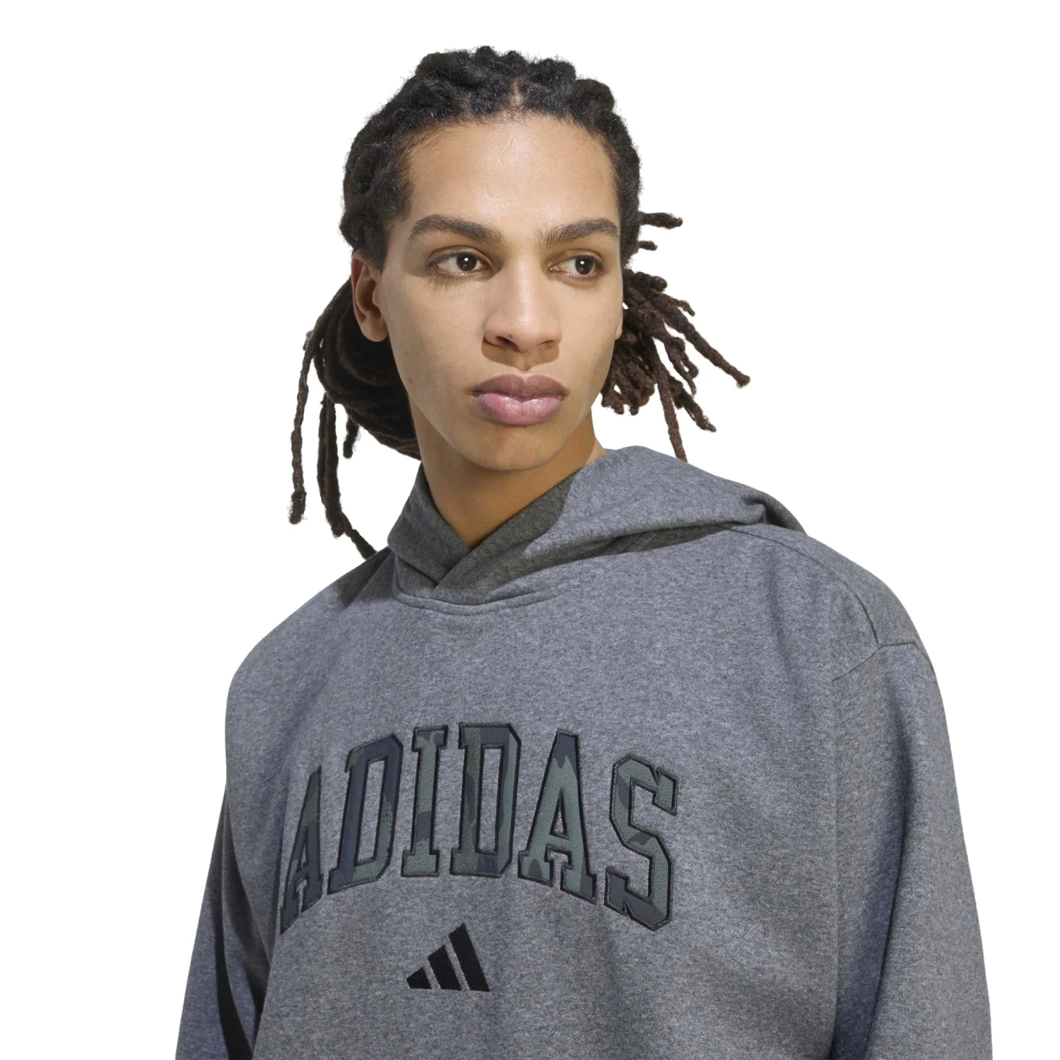 adidas Erkek Seasonal Essentials Camo Hooded Sweatshirt KF4183 - Görsel 5
