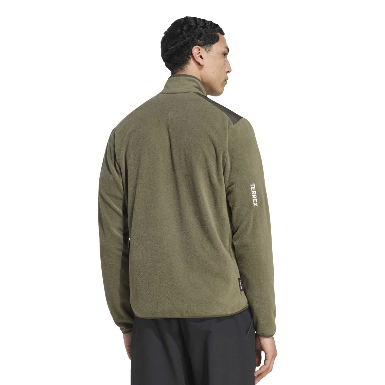 adidas Erkek Multi Essentials Haki Ceket KF9767 - Görsel 3