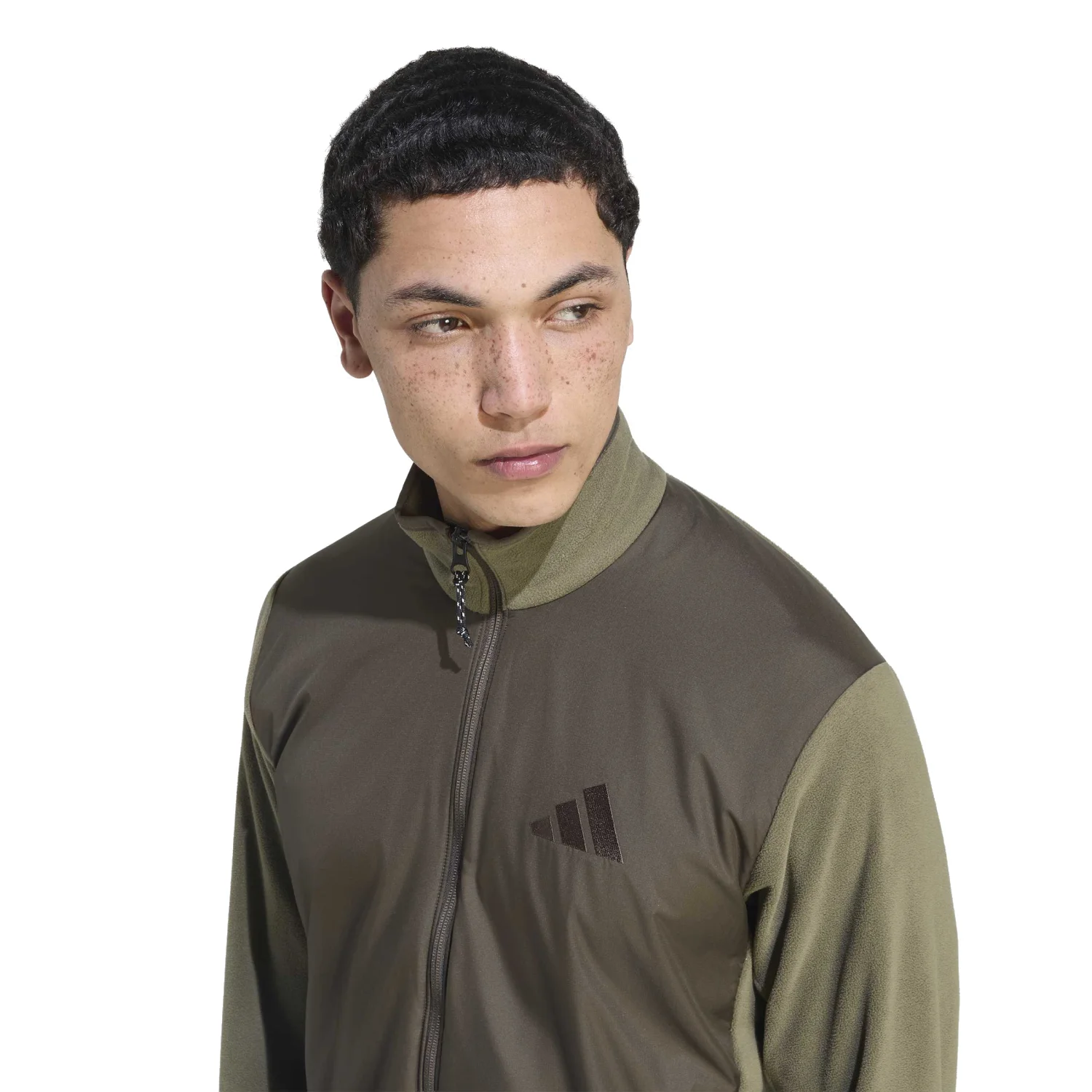 adidas Erkek Multi Essentials Haki Ceket KF9767 - Görsel 5