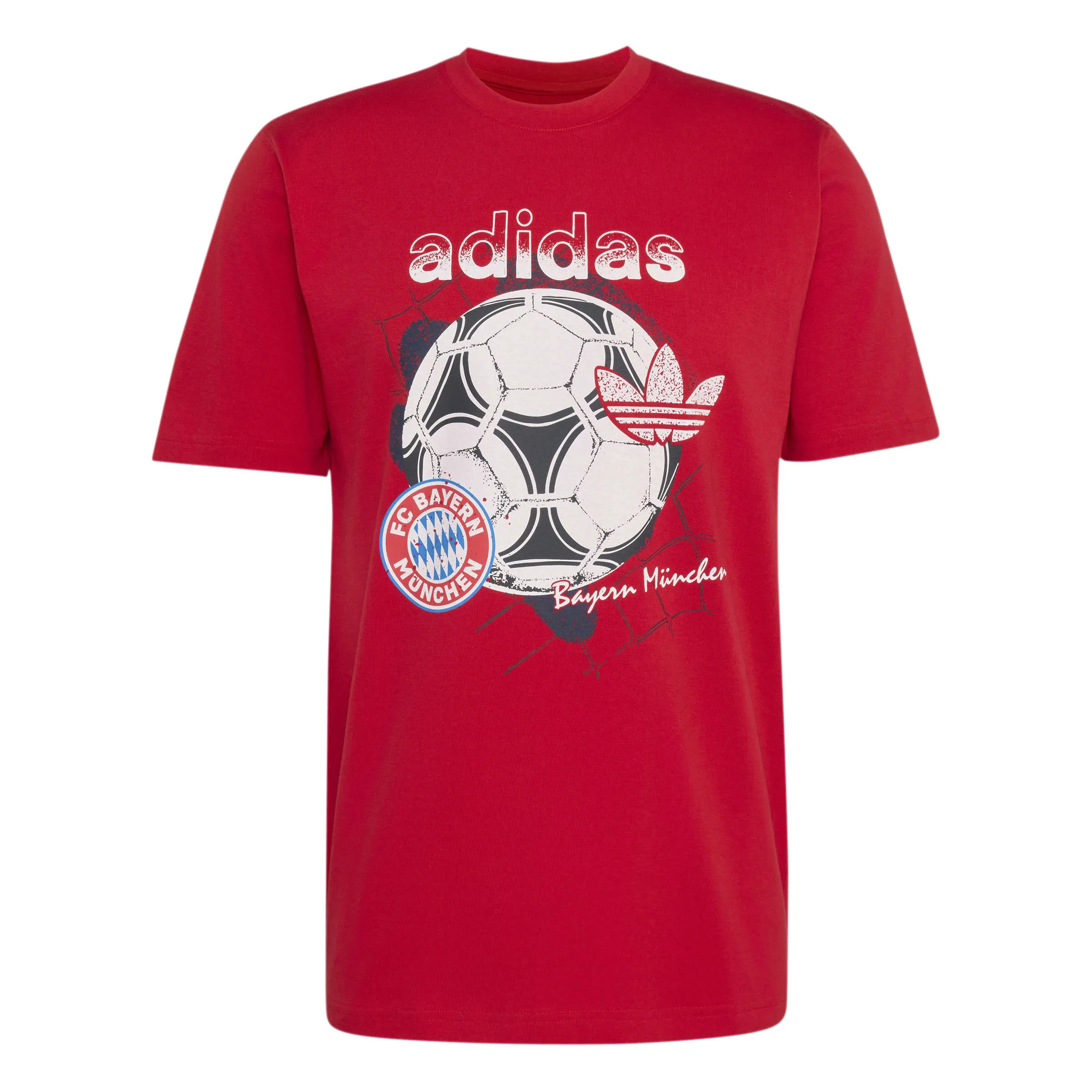 adidas Erkek Bayern Münih Baskılı Tişört KG2586