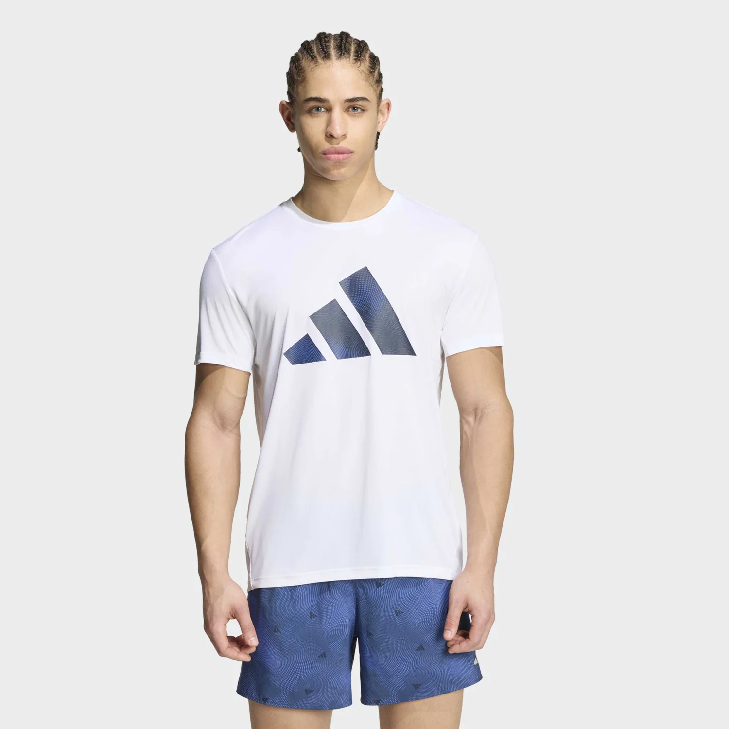 adidas Erkek adi365 Runing Essentials Brand Love Tişört KG3214 - Görsel 2
