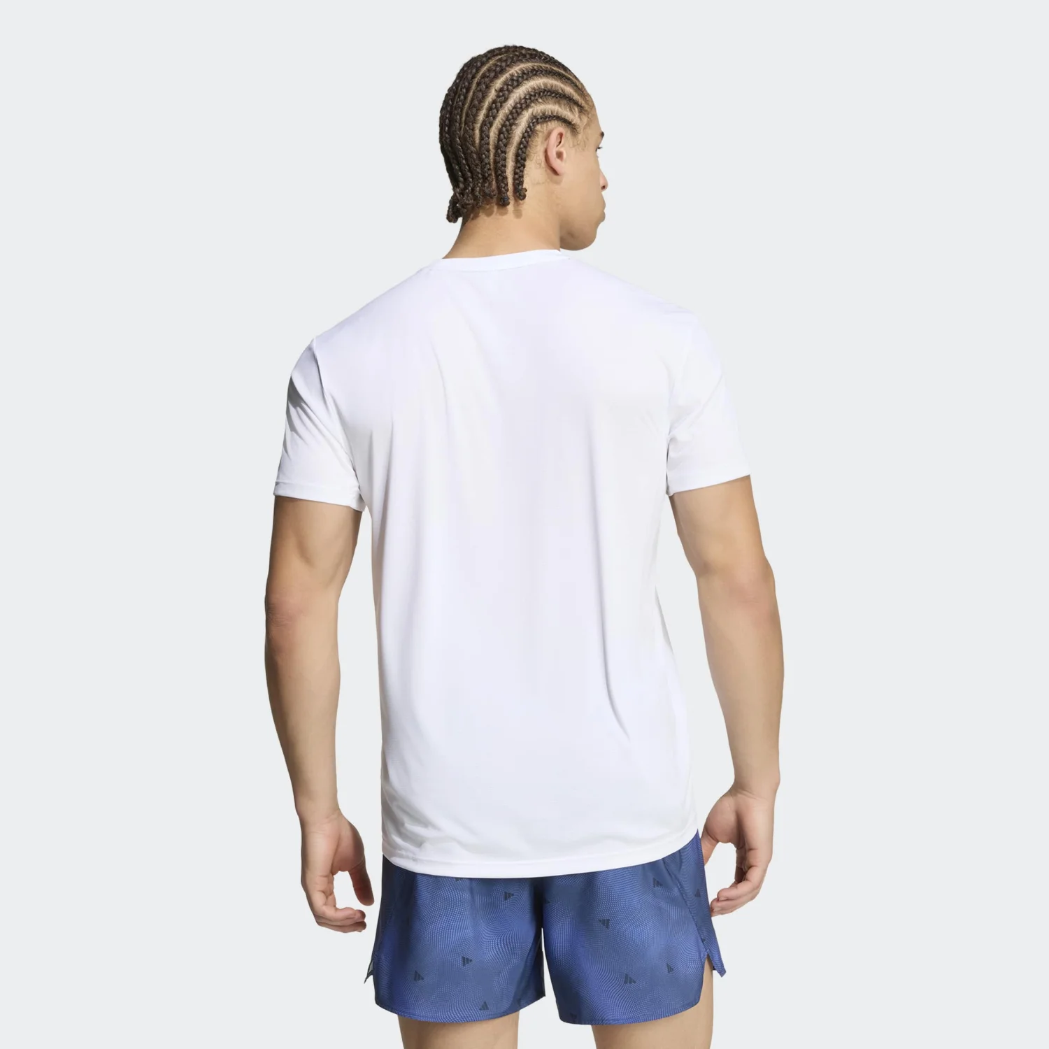 adidas Erkek adi365 Runing Essentials Brand Love Tişört KG3214 - Görsel 3