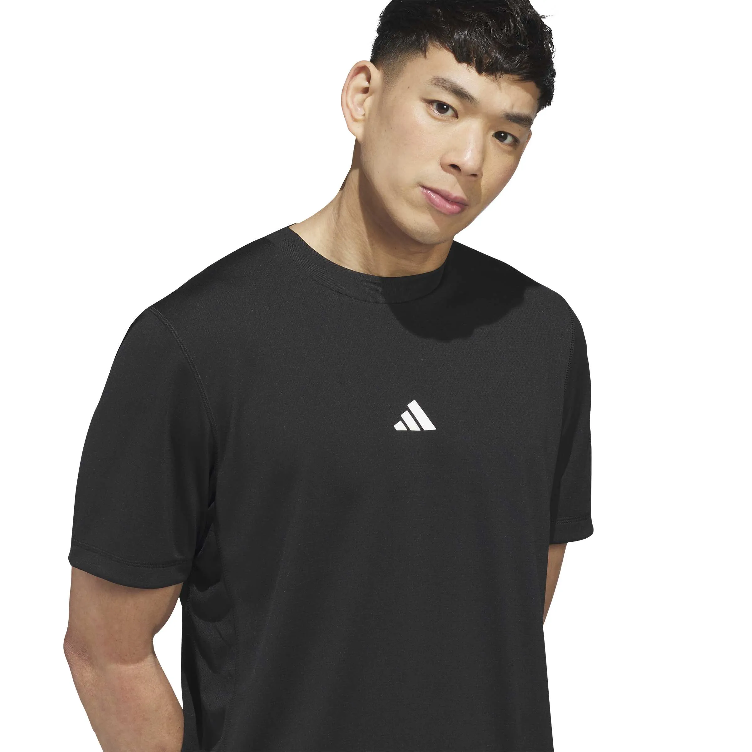 adidas Erkek Siyah Performance Tişört KG4812 - Görsel 3