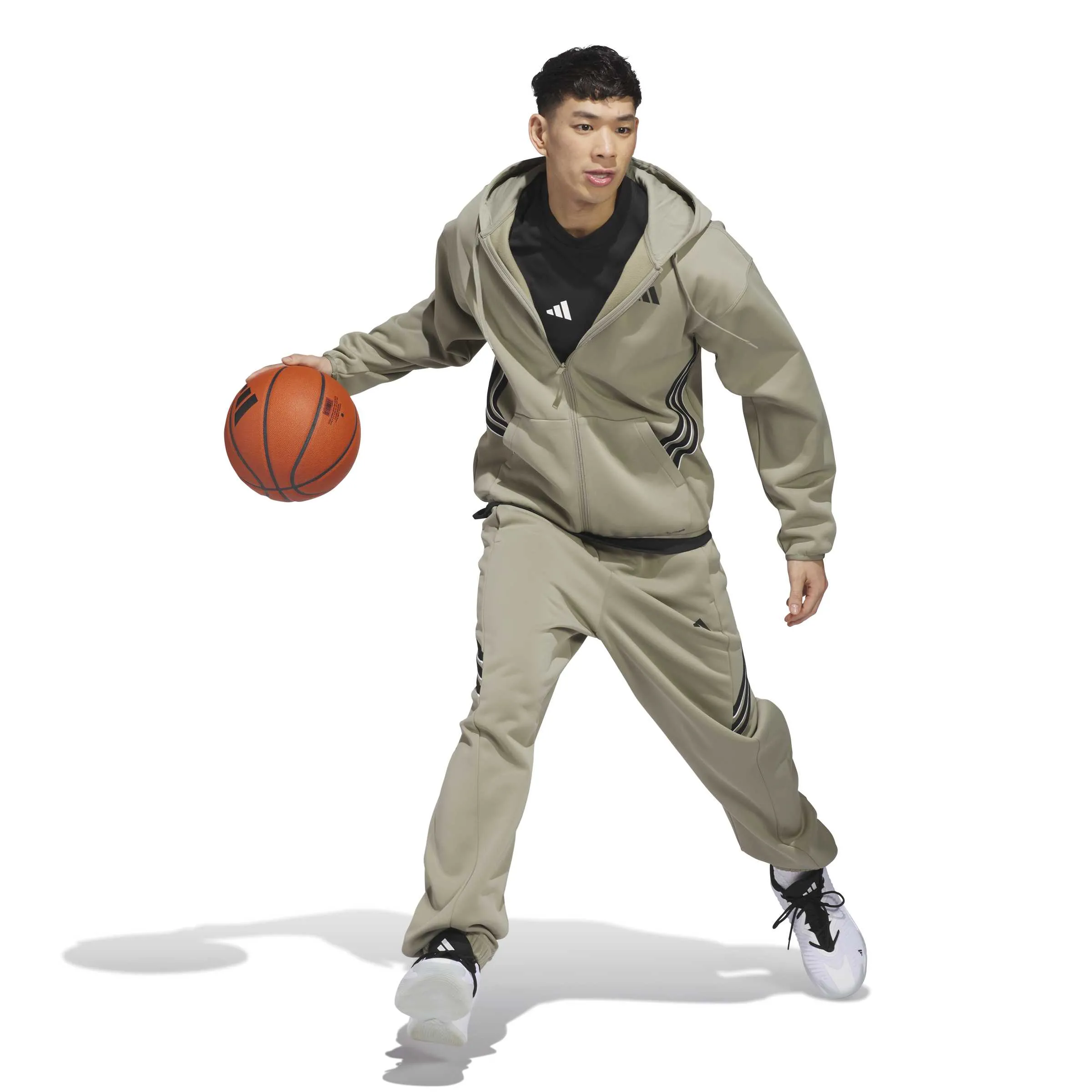 adidas Erkek Siyah Performance Tişört KG4812 - Görsel 4