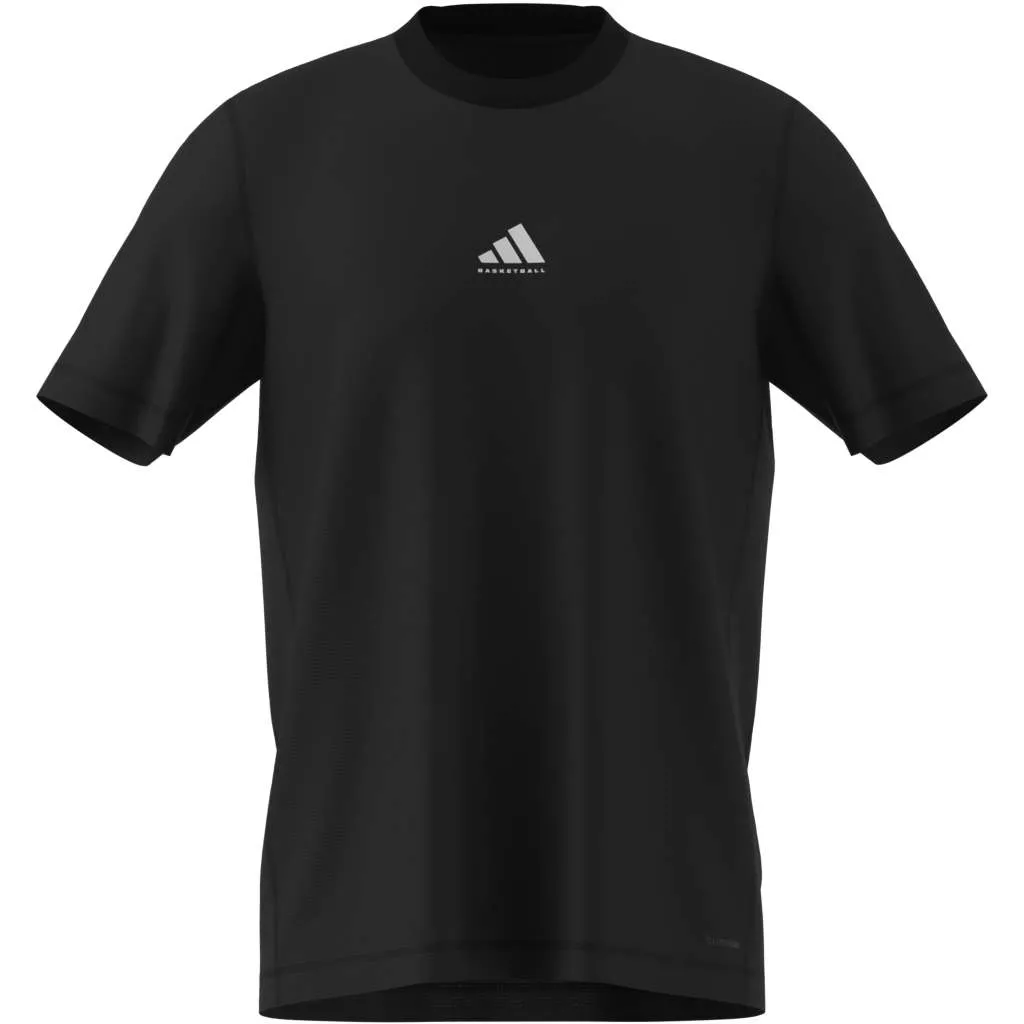 adidas Erkek Siyah Performance Tişört KG4812 - Görsel 7