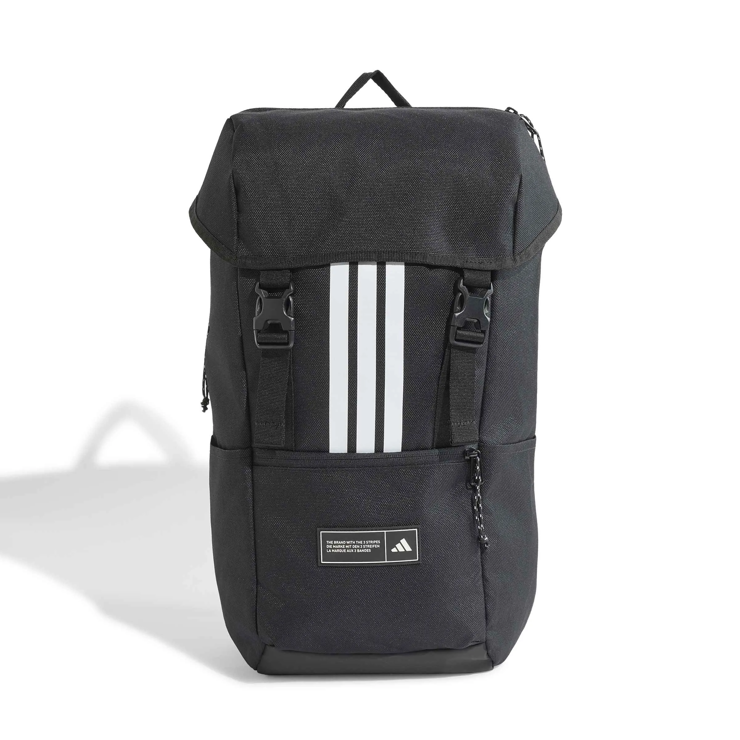 adidas Siyah 3 Şeritli Flap Sırt Çantası KG9575