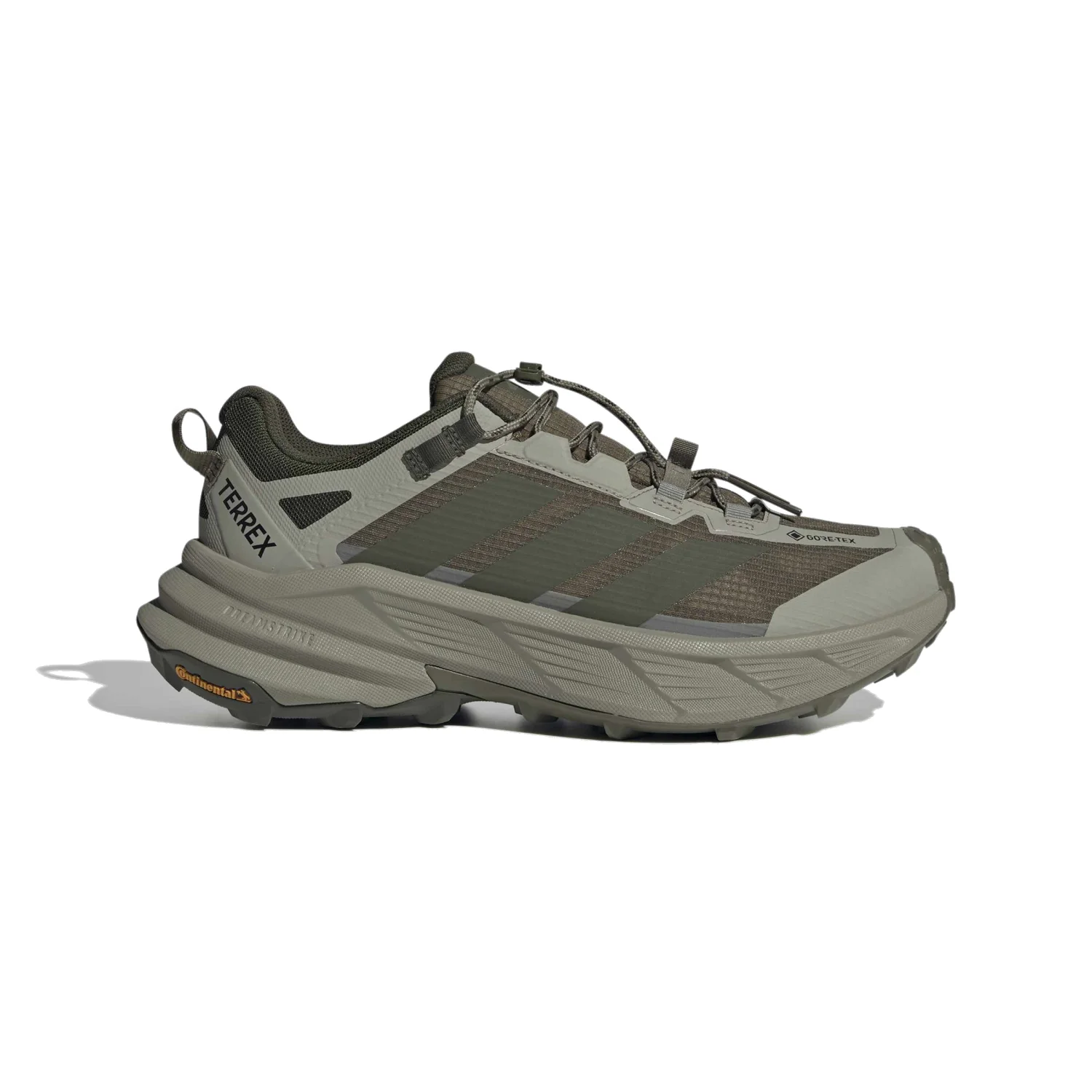 adidas Erkek Terrex Freehıker Gore-Tex Yeşil Yürüyüş Ayakkabısı KJ4433