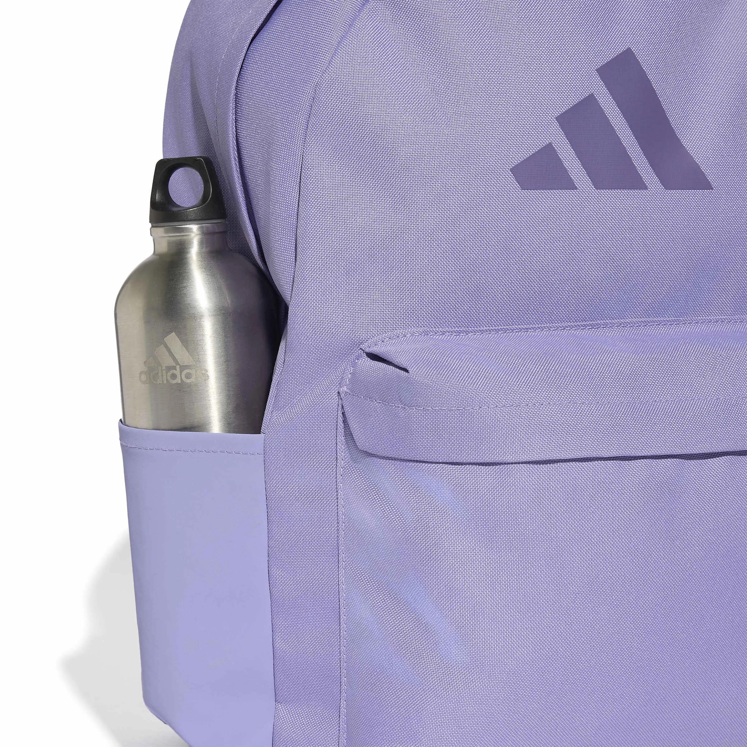 adidas Mor Classic 3 Bar Logo Sırt Çantası KQ6740 - Görsel 3