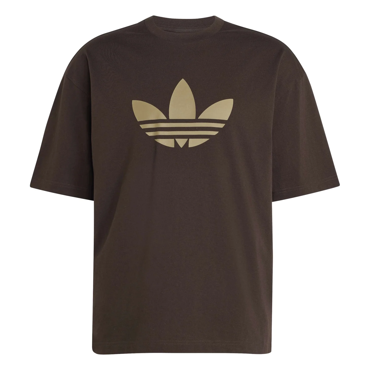 adidas Erkek Kahverengi Adicolor Trefoil Tişört KQ8922