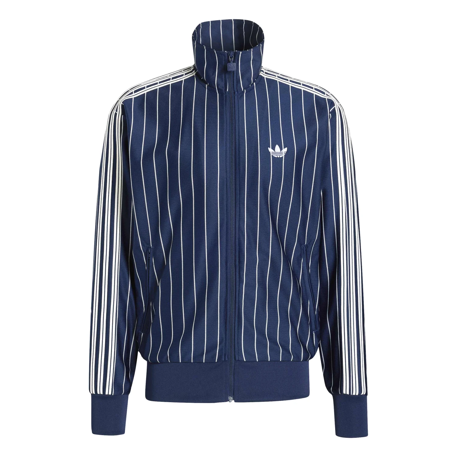 adidas Erkek Lacivert Pınstrıpe Eşofman Üstü KR7228