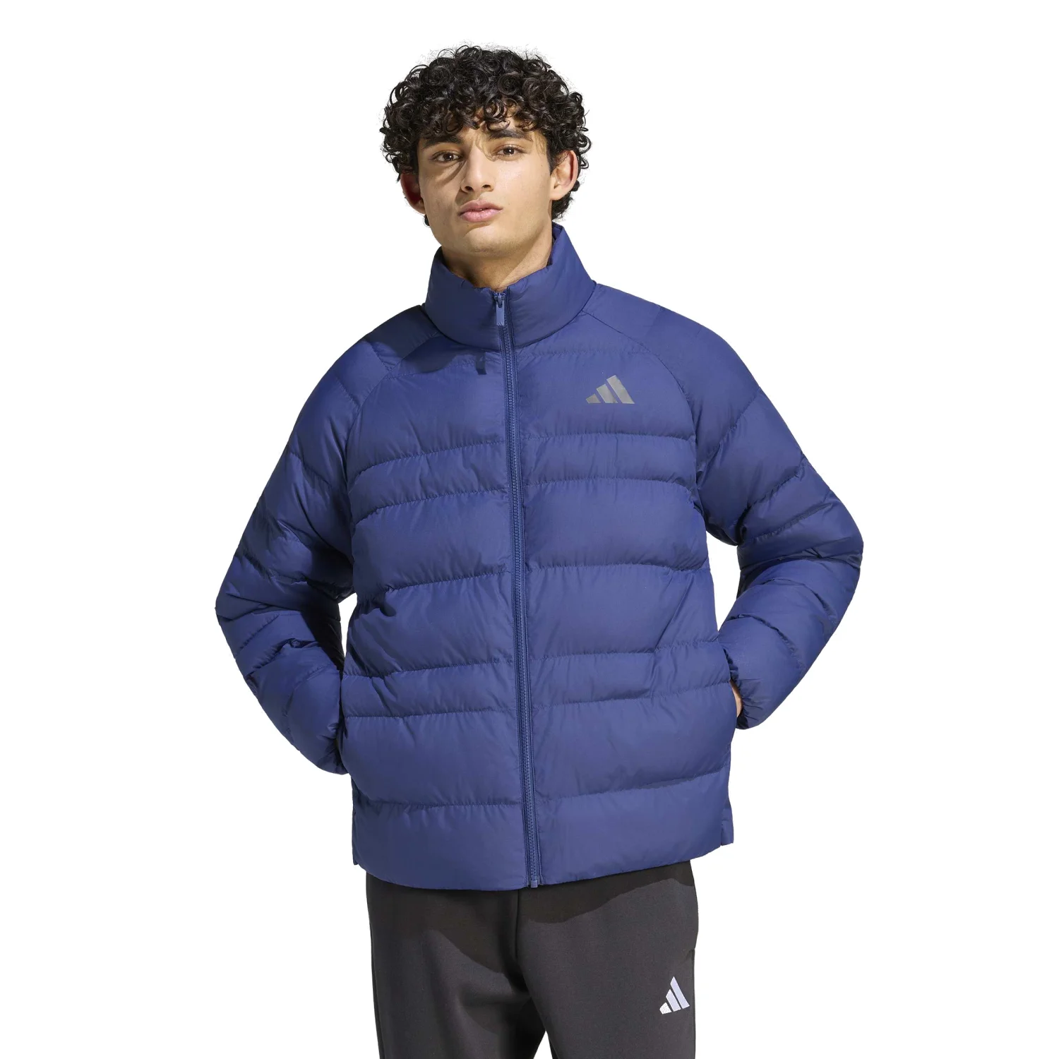 adidas Erkek Essentials Lacivert Mont KS7699 - Görsel 2