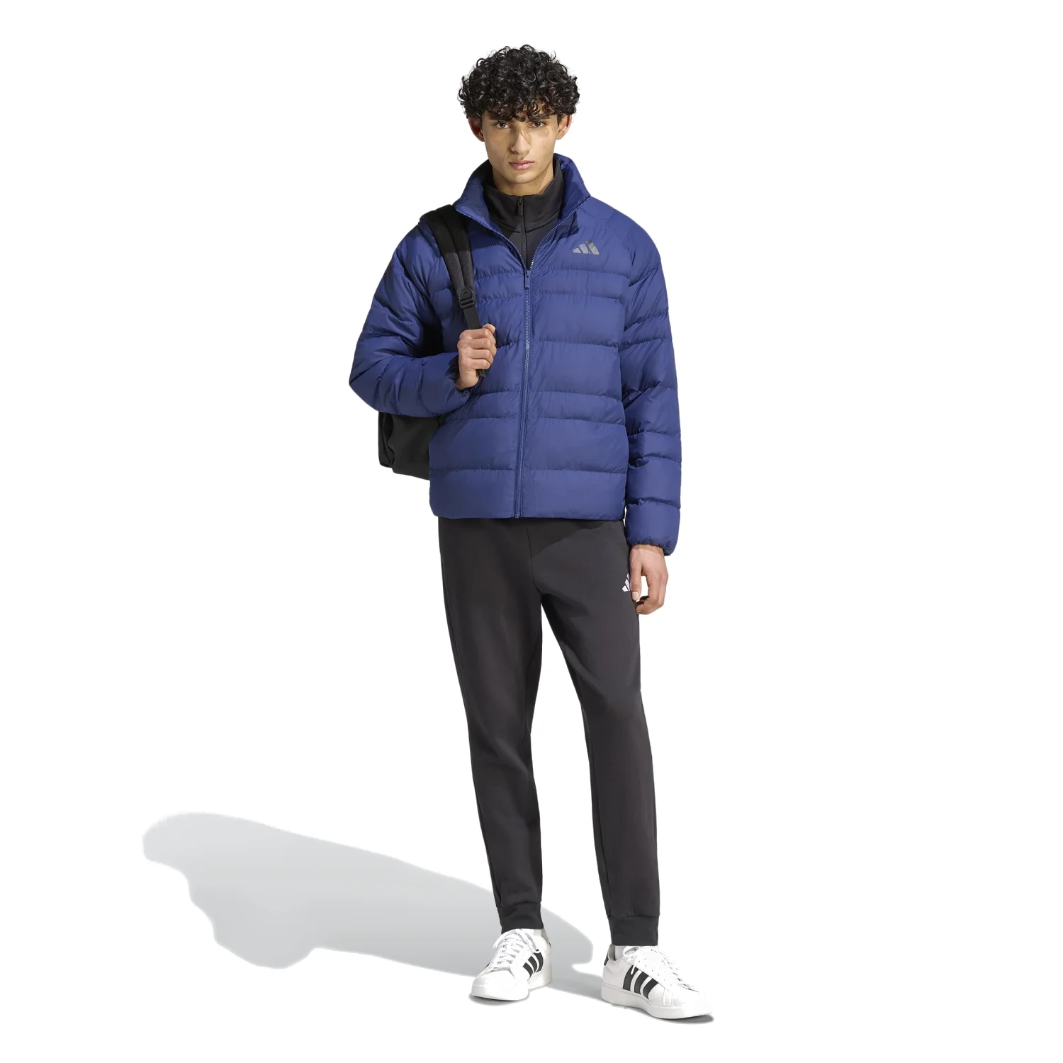 adidas Erkek Essentials Lacivert Mont KS7699 - Görsel 4
