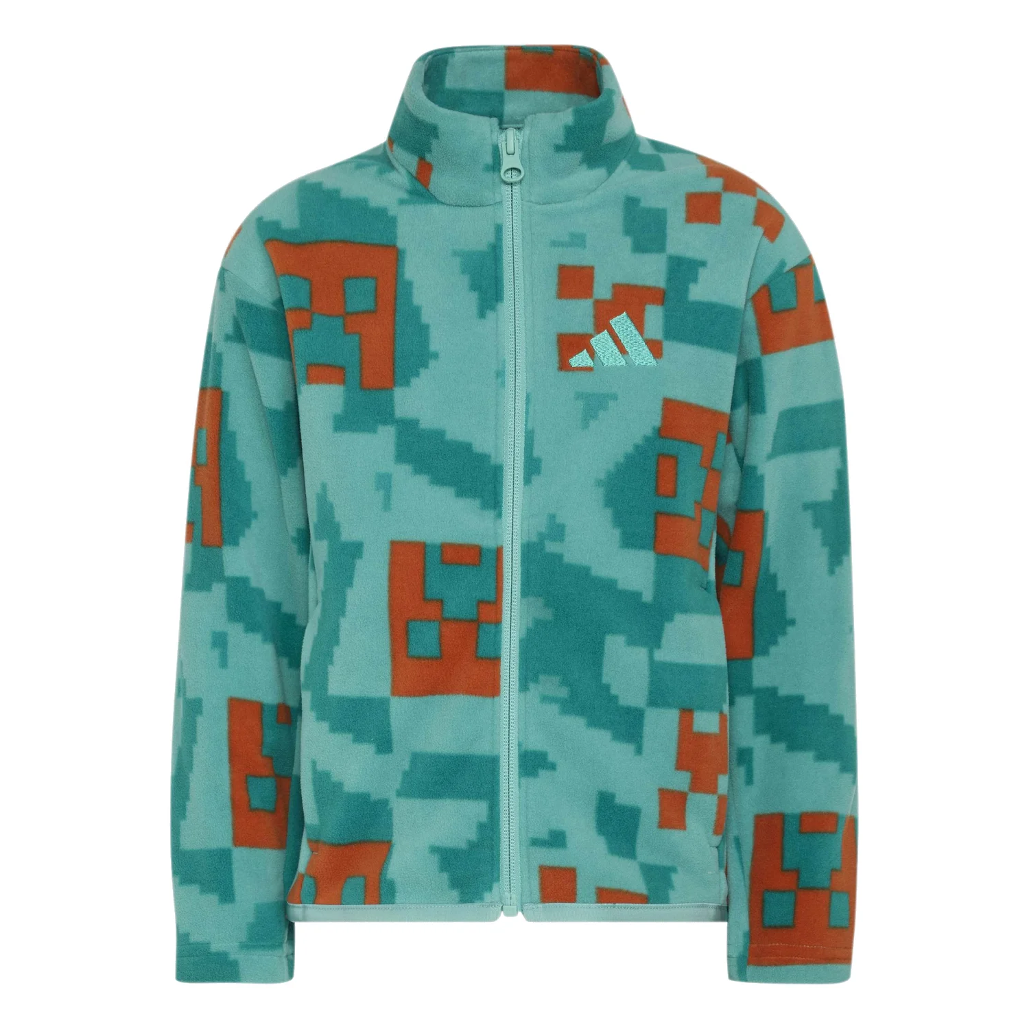 adidas Çocuk Minecraft Terrex Polar Ceket KT0905 - Görsel 2