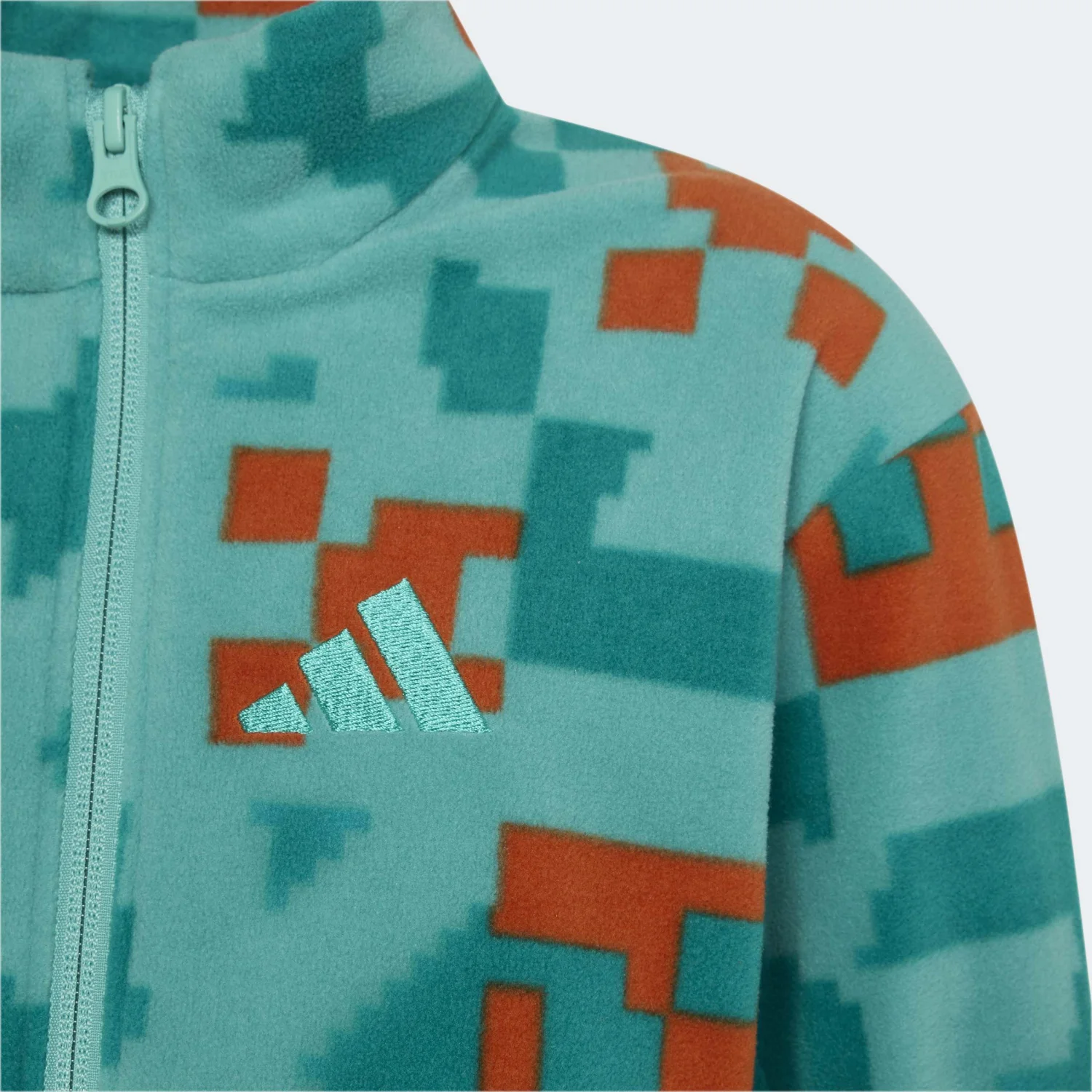 adidas Çocuk Minecraft Terrex Polar Ceket KT0905 - Görsel 4